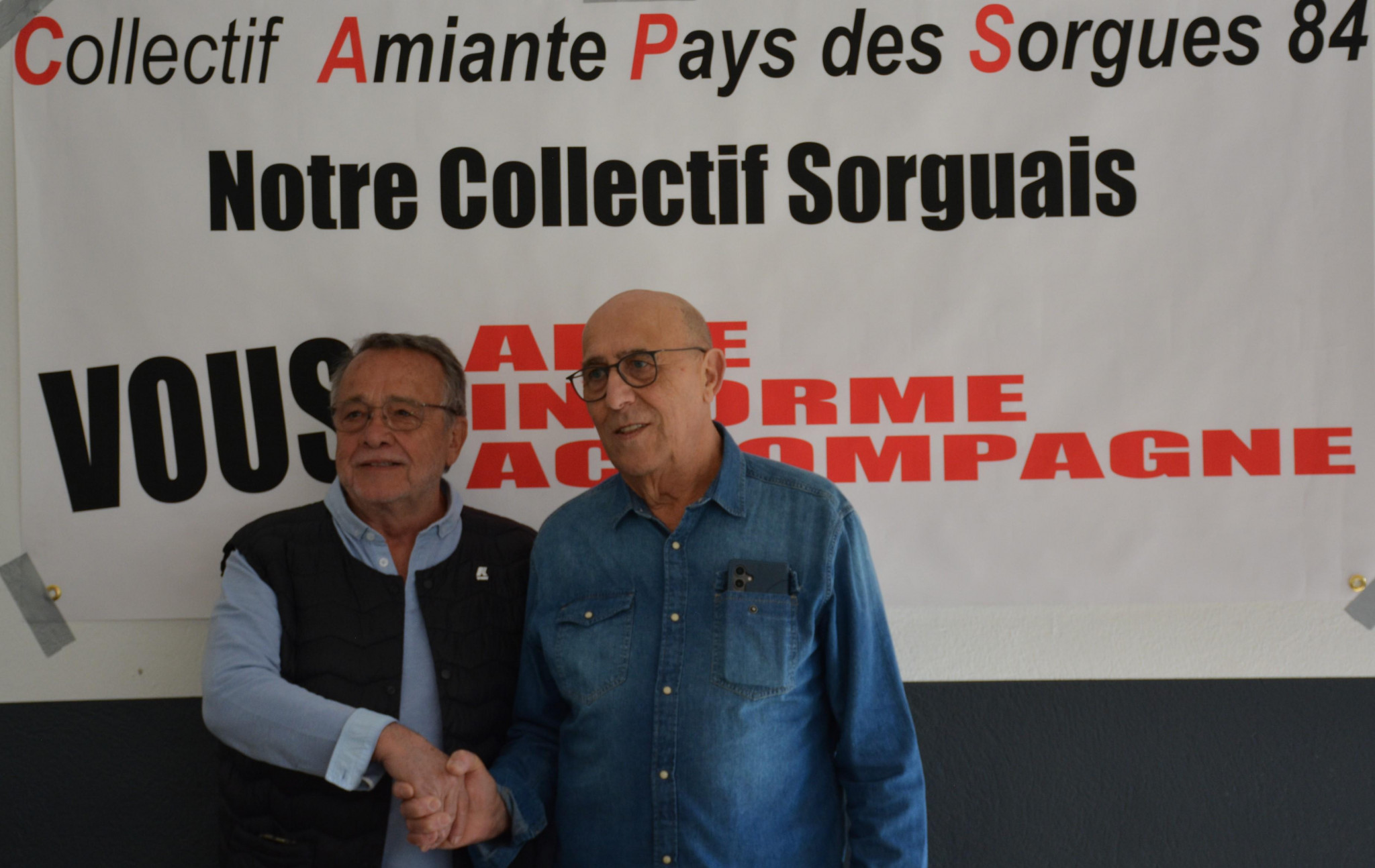 Pays de Sorgues : le collectif amiante change de tête