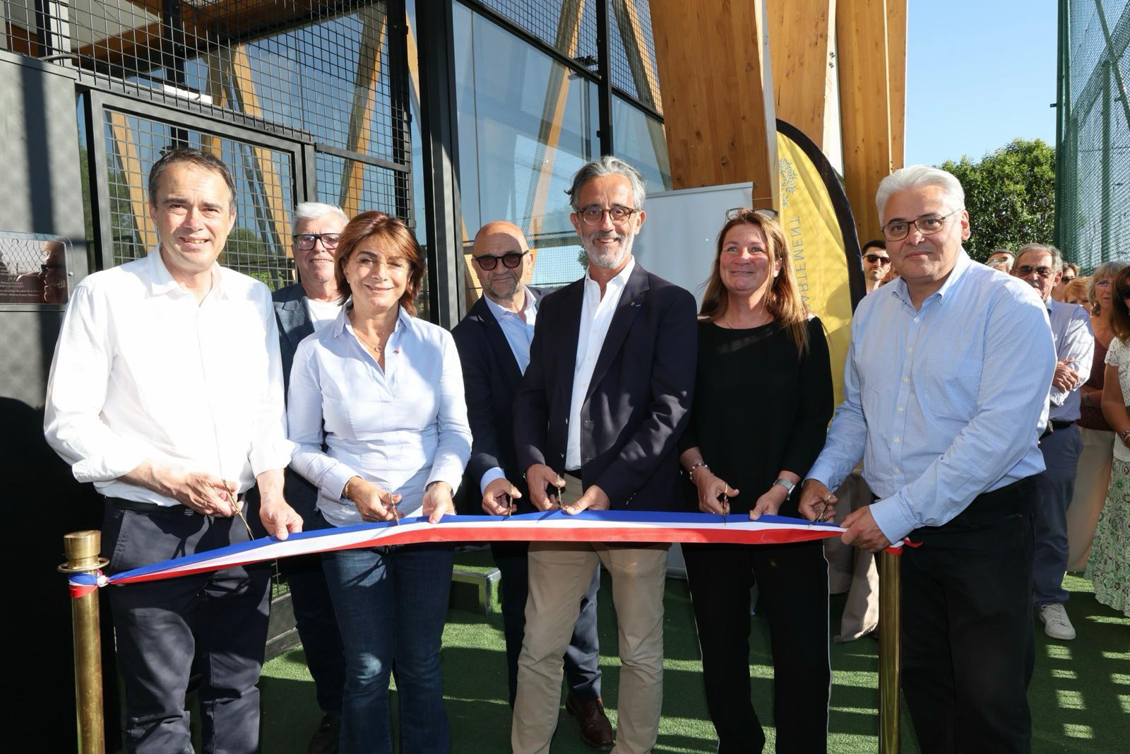 La plaine sportive de Rousset enrichie de deux nouveaux terrains de padel couverts