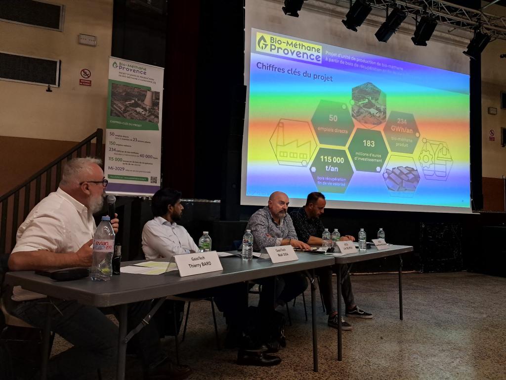 Autour du biométhane, le débat reste ouvert pour les salariés de la centrale de Gardanne