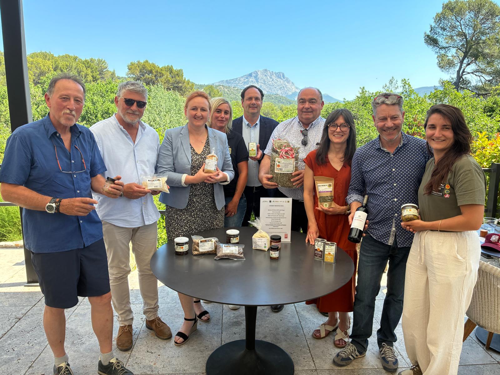 Le collectif des labels de Grande Provence présente ses produits d’excellence et de la région
