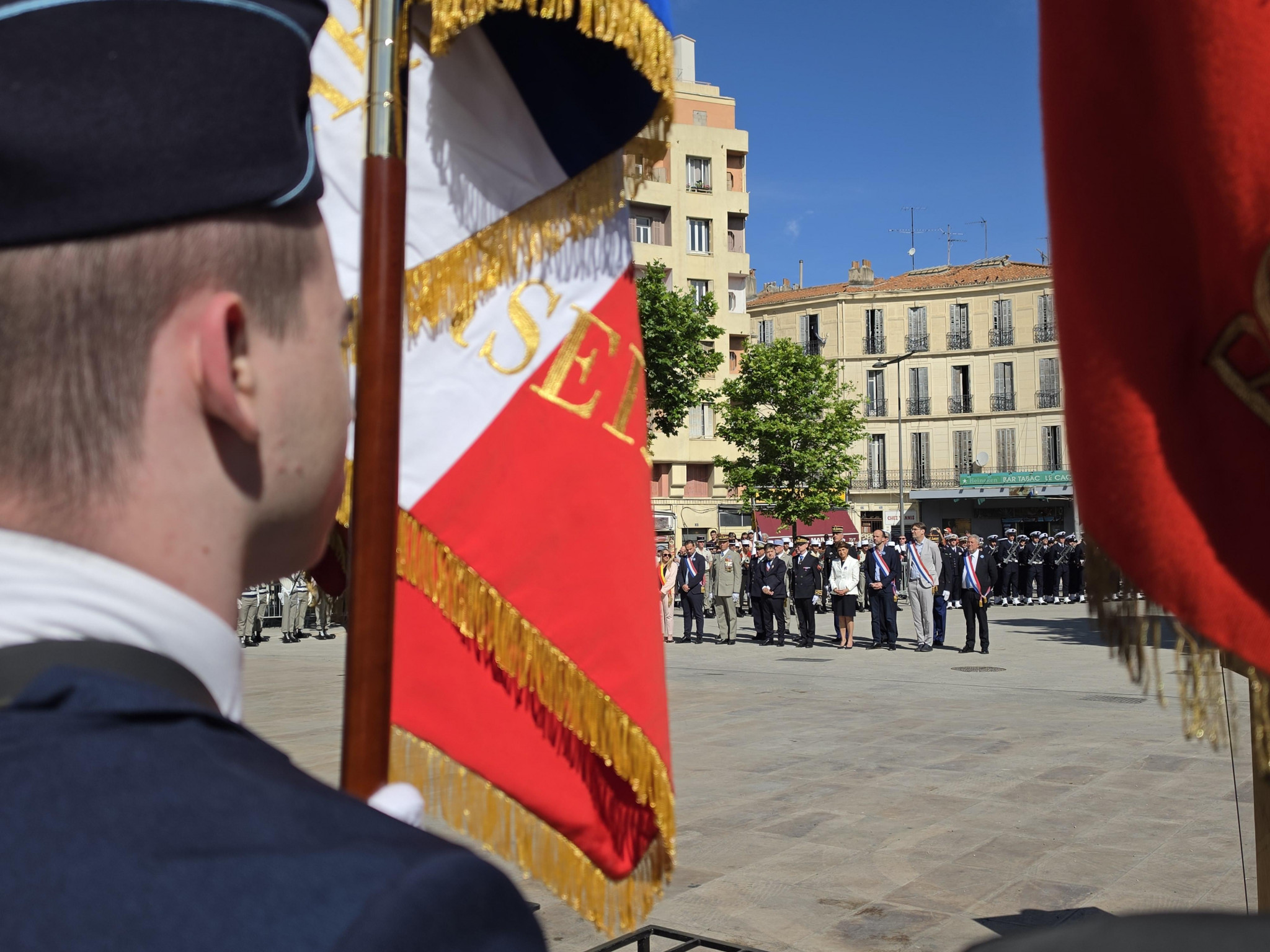 La paix, fil conducteur de la cérémonie du 8-Mai à Marseille