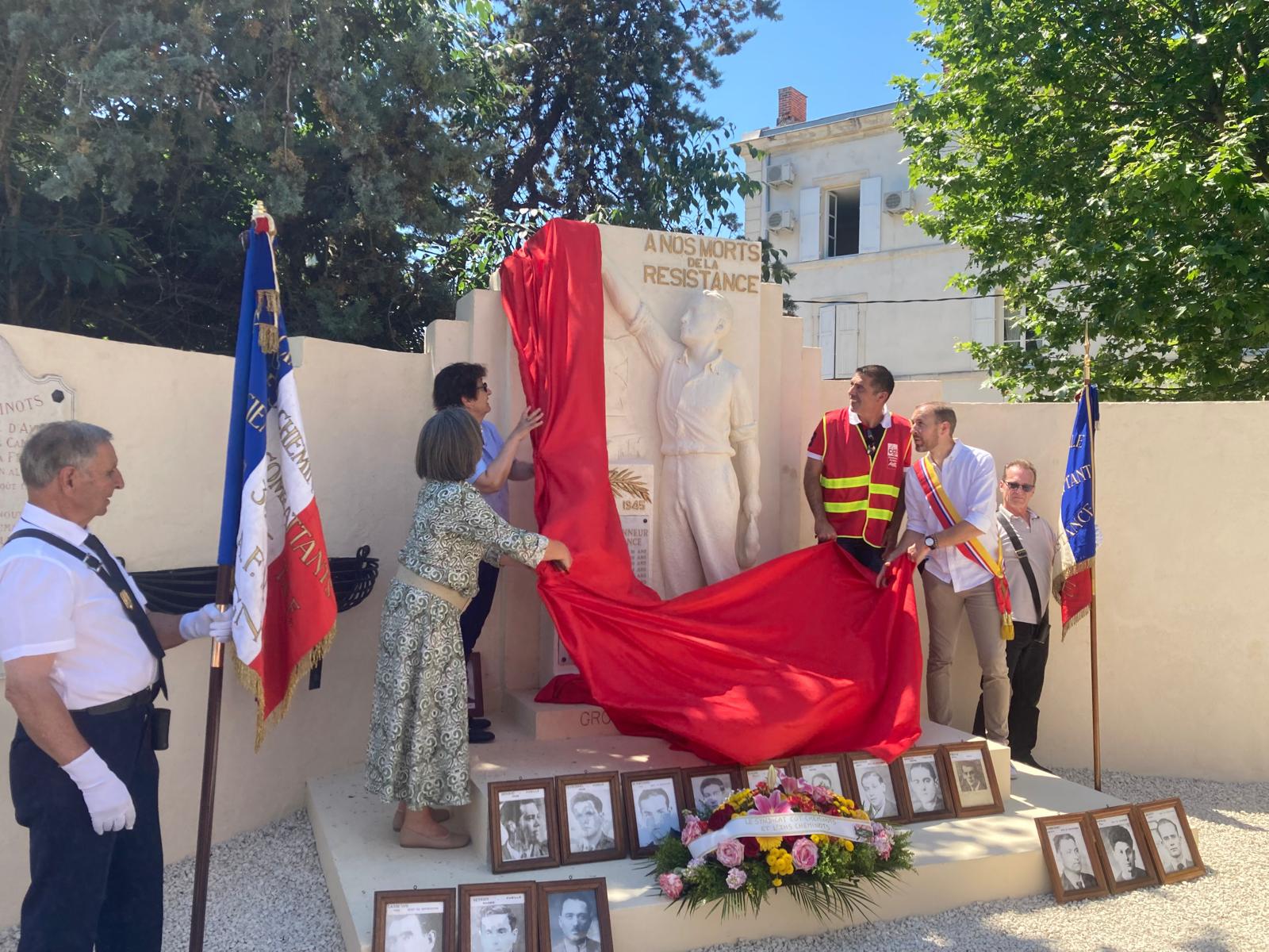 Le monument des cheminots rénové à Avignon
