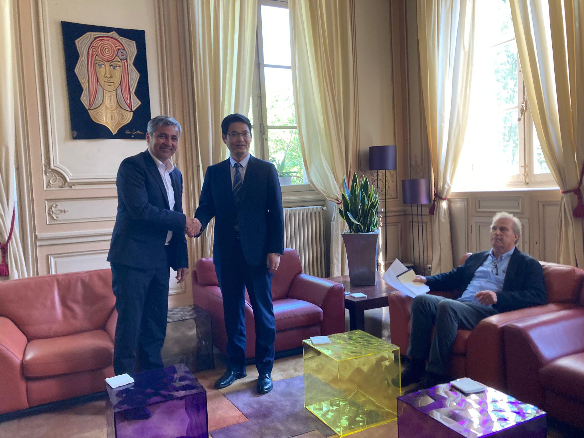 Avignon veut renforcer sa coopération avec la Chine