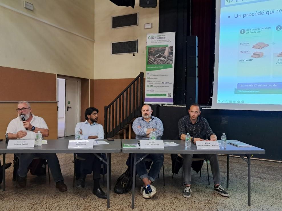 Le projet Biométhane au cœur du débat public