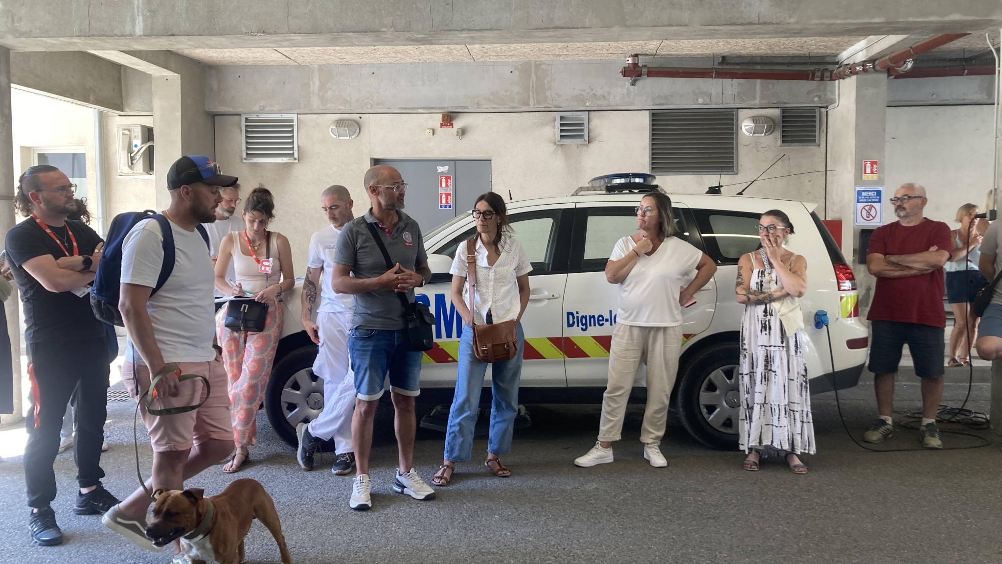 Les travailleurs hospitaliers de Digne-les-Bains mobilisés contre l’austérité