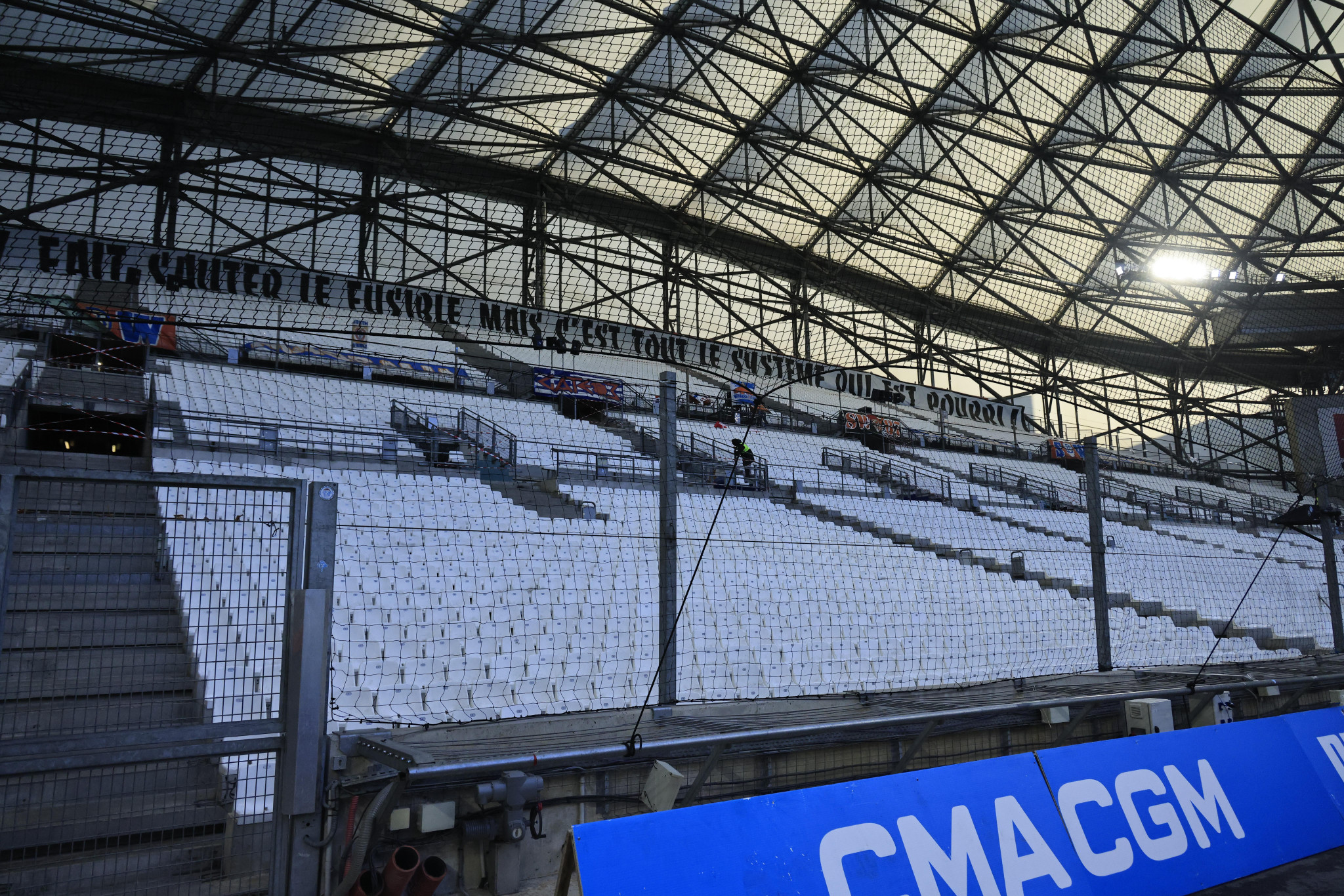 Le désespoir des supporters olympiens