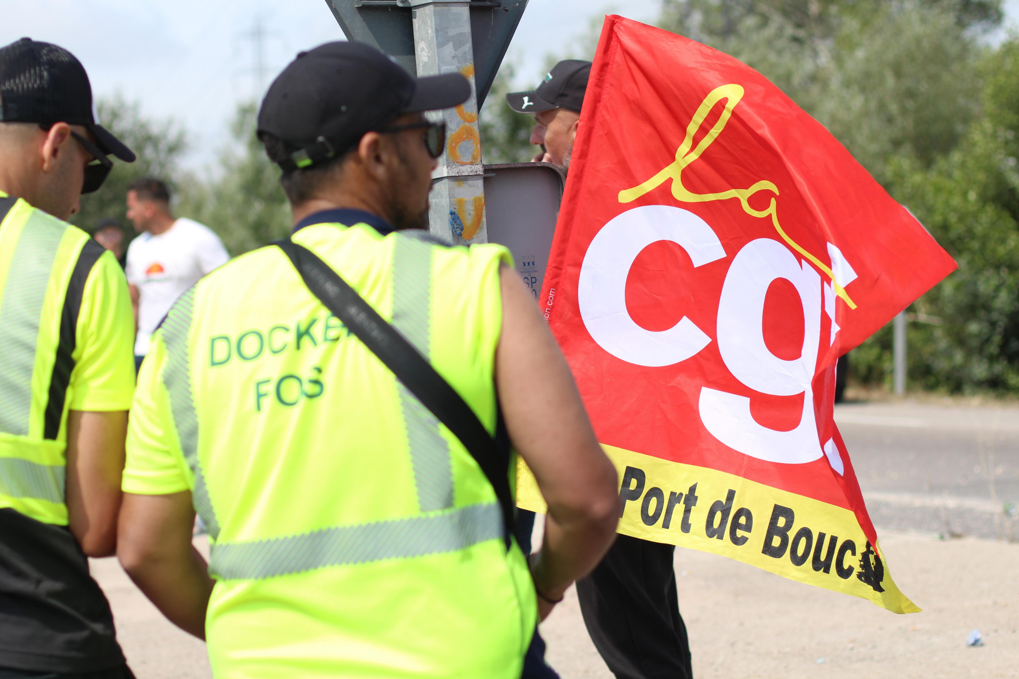 Les dockers en grève contre la concurrence déloyale