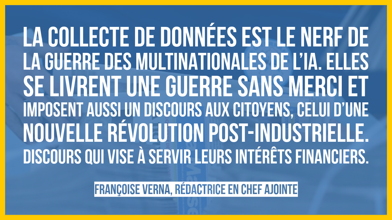 Ne pas laisser l’IA aux seuls marchés…