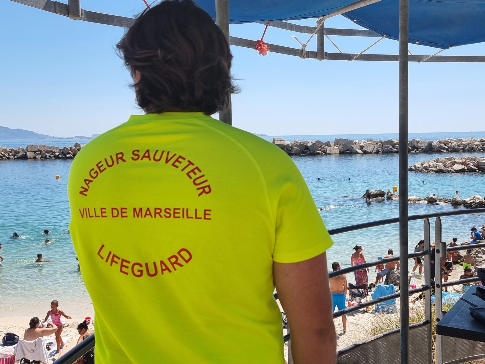 À Marseille, des plages sous surveillance