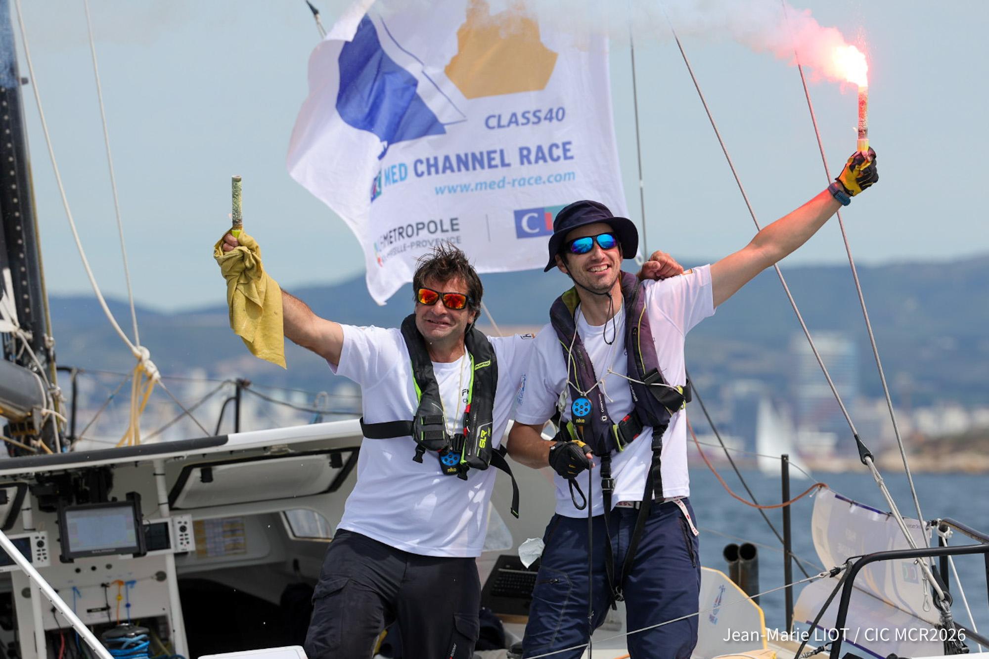 Mathieu Claveau encore vainqueur d’une course en duo