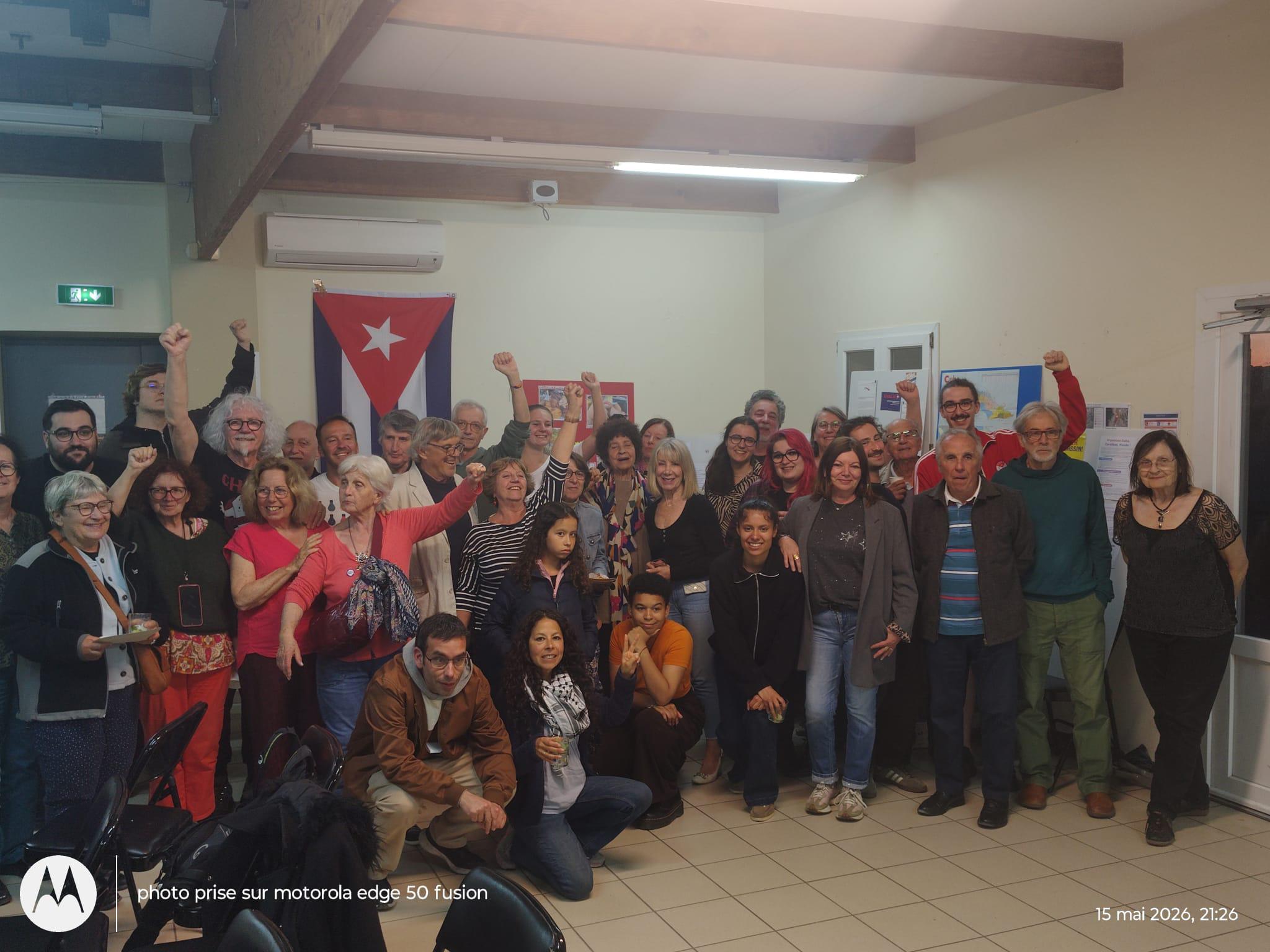 Soirée de solidarité avec Cuba à Marseille