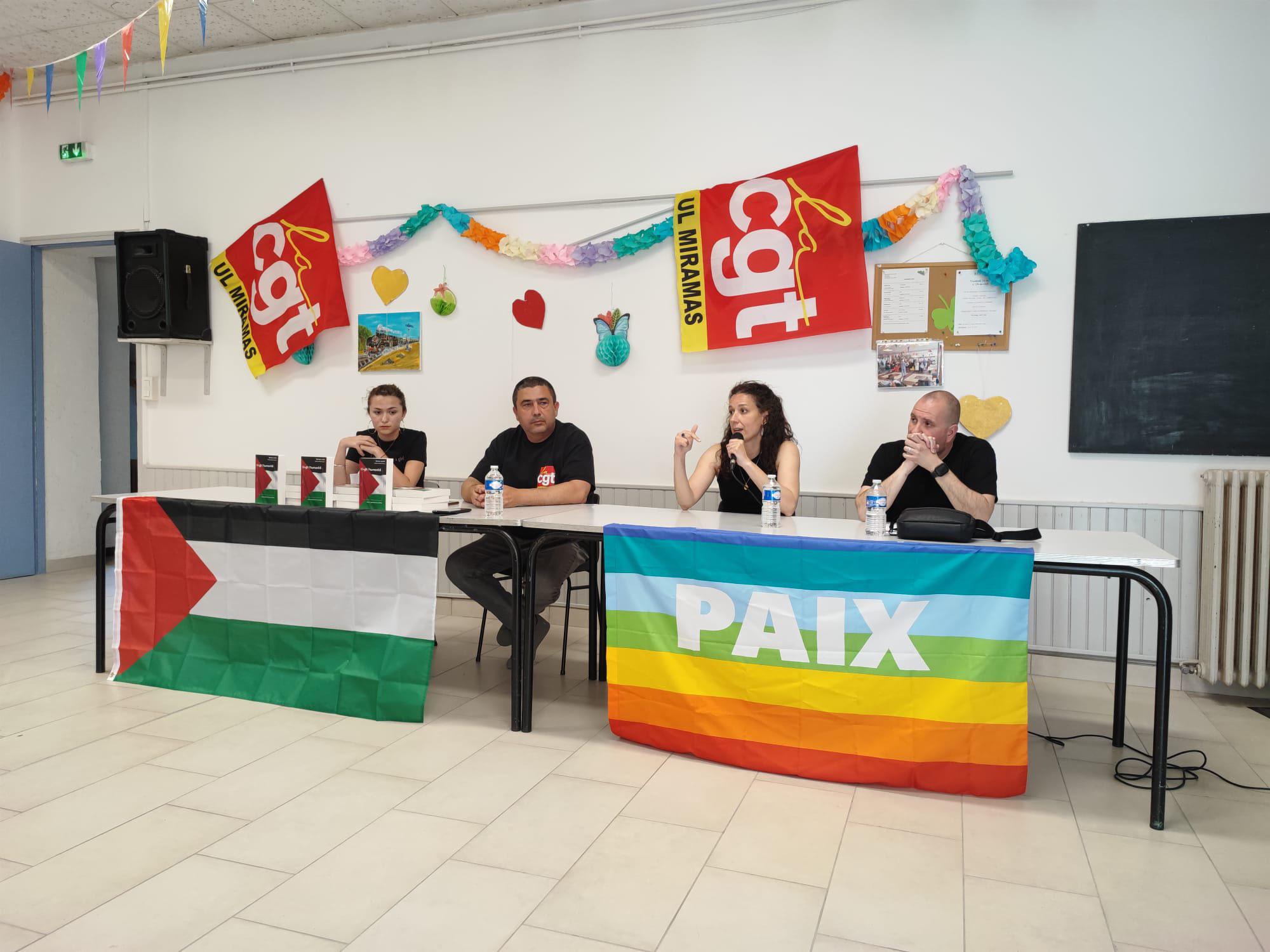 À Miramas, l’Union locale CGT invite Meriem Laribi pour son deuxième livre