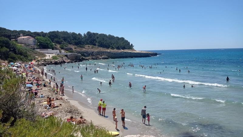 Martigues : les plages de Sainte-Croix et de la Saulce fermées