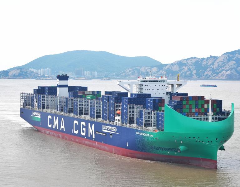 Le Notre Dame intègre la flotte CMA CGM