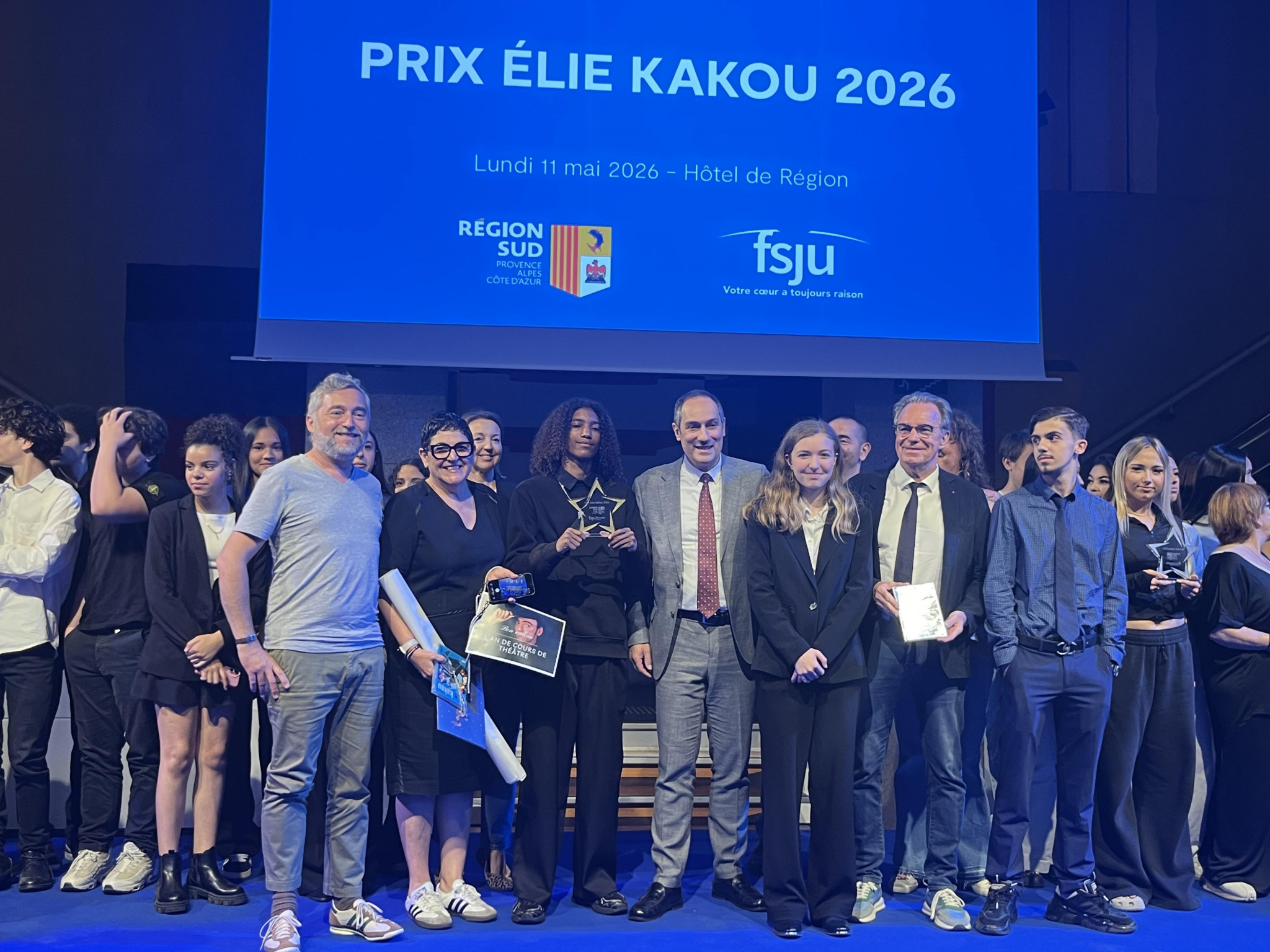 Les lycéens lauréats du prix Elie-Kakou contre la grossophobie