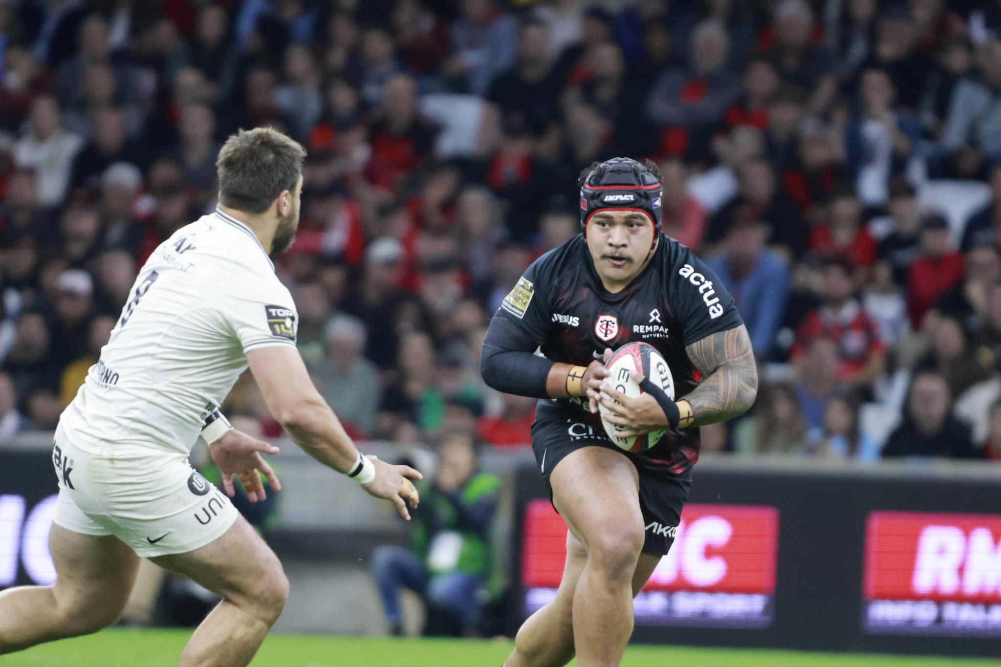 La bête noire toulousaine débarque légèrement blessée
