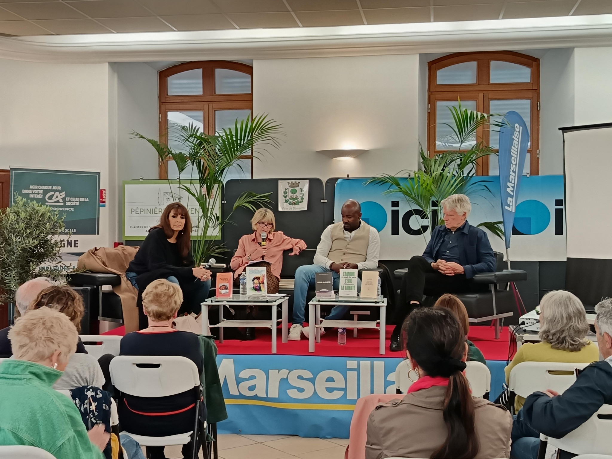 Le salon du livre de Géménos, partage et découverte pour tous