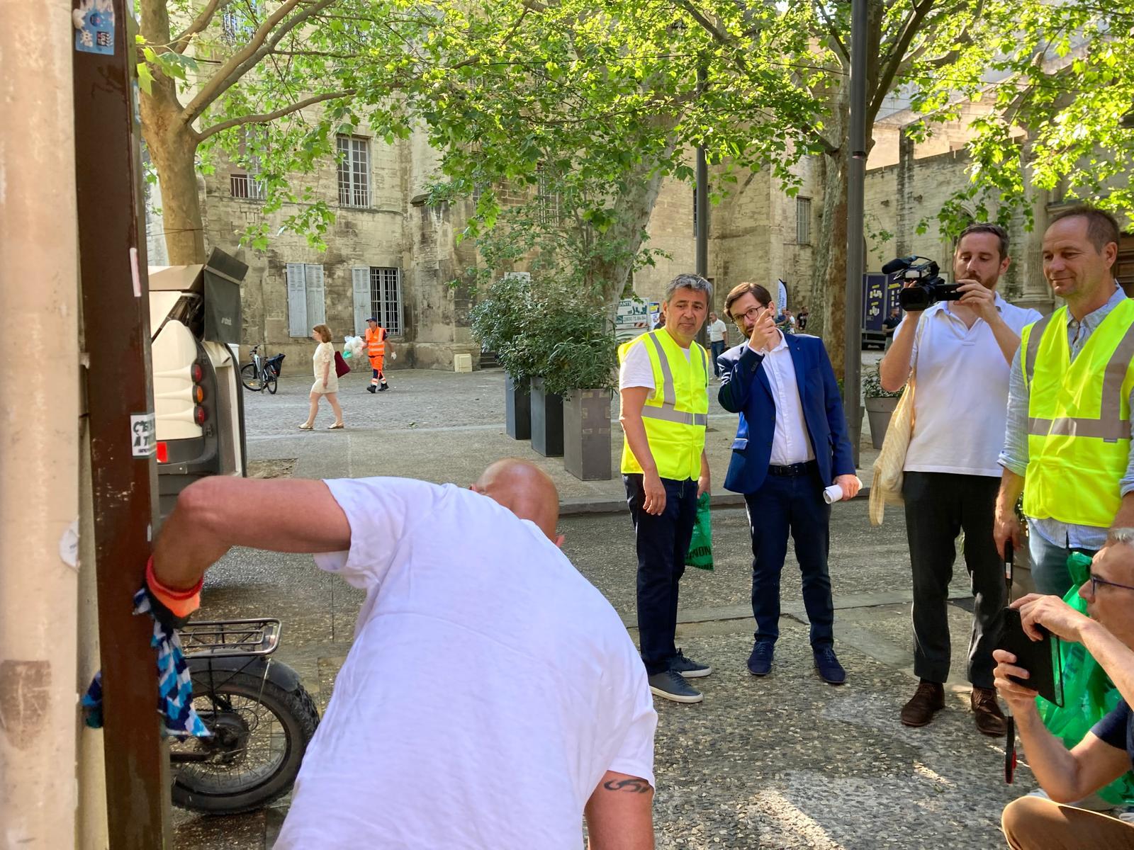 Le projet de propreté collaborative lancé à Avignon