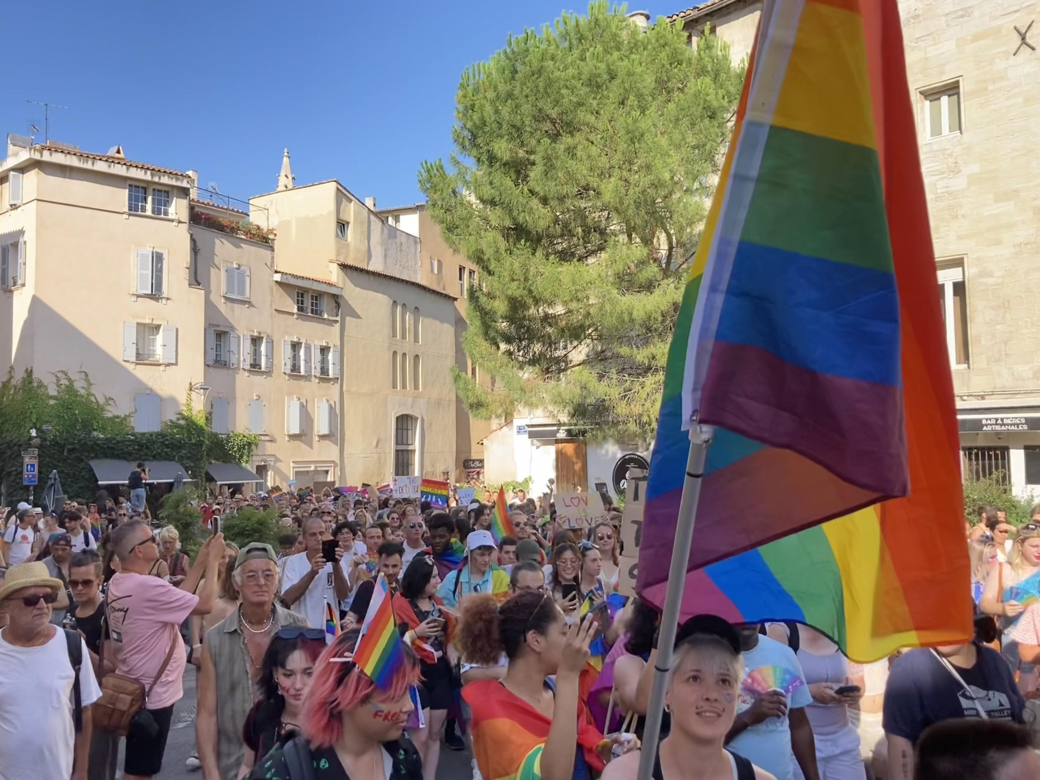À Avignon, la marche des fiertés veut continuer à aller de l’avant