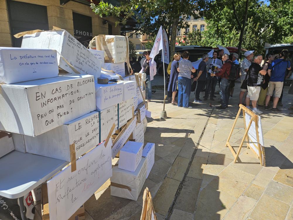 [Droits des étrangers] Les Aixois militent pour un accueil digne