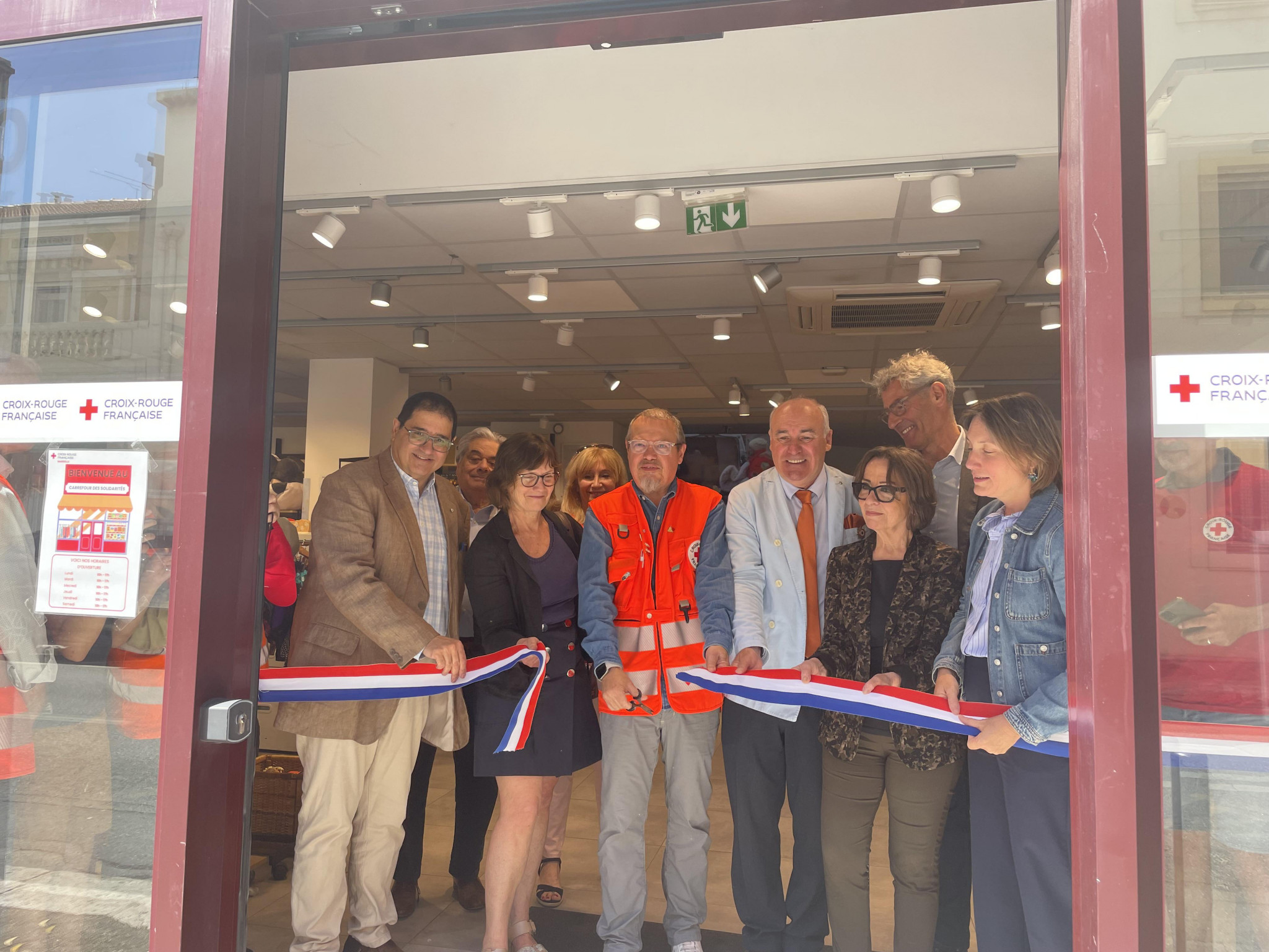 La Croix-Rouge inaugure un nouveau lieu dédié à la solidarité à Marseille