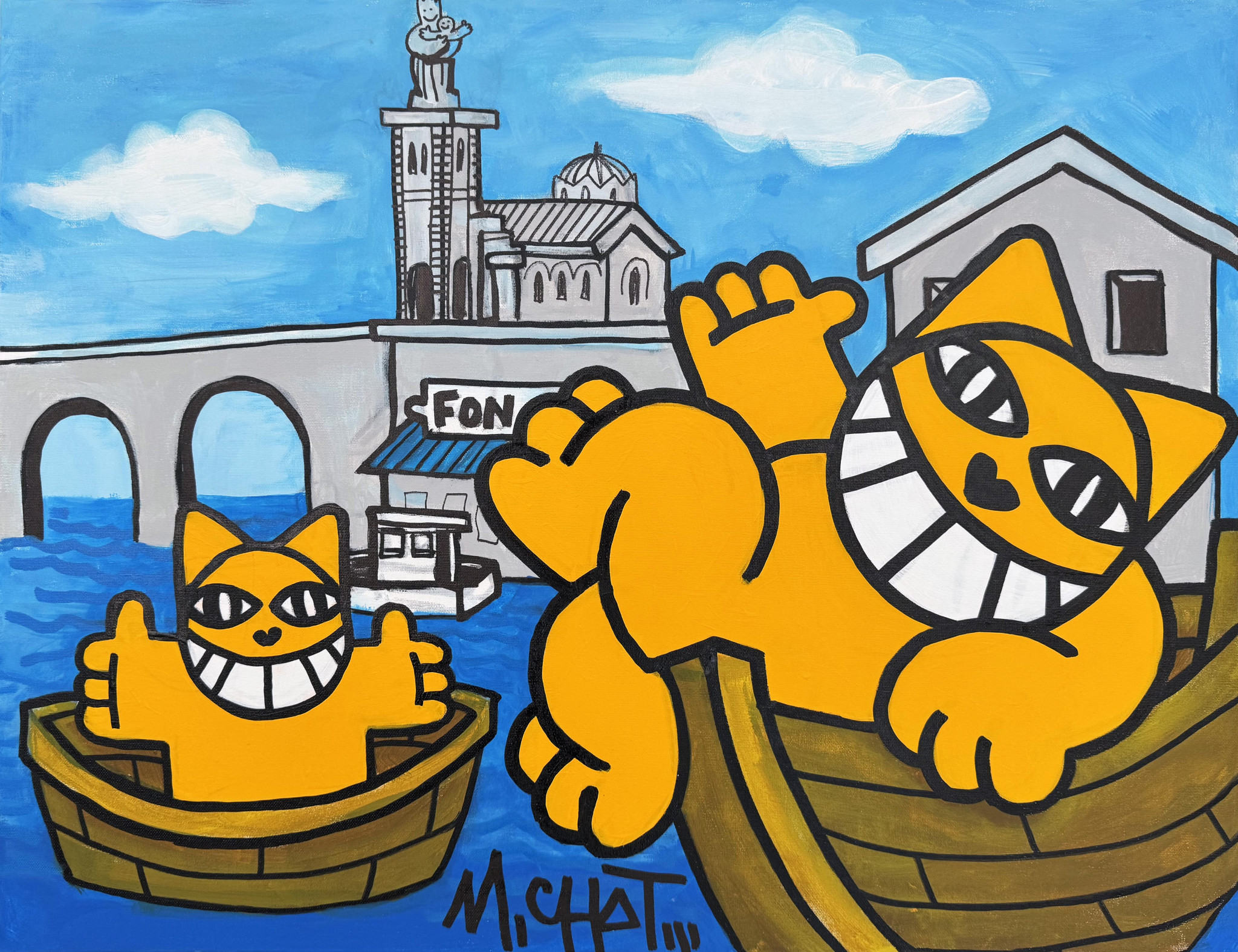 M.&nbsp;Chat prend ses quartiers d’été à Montpellier