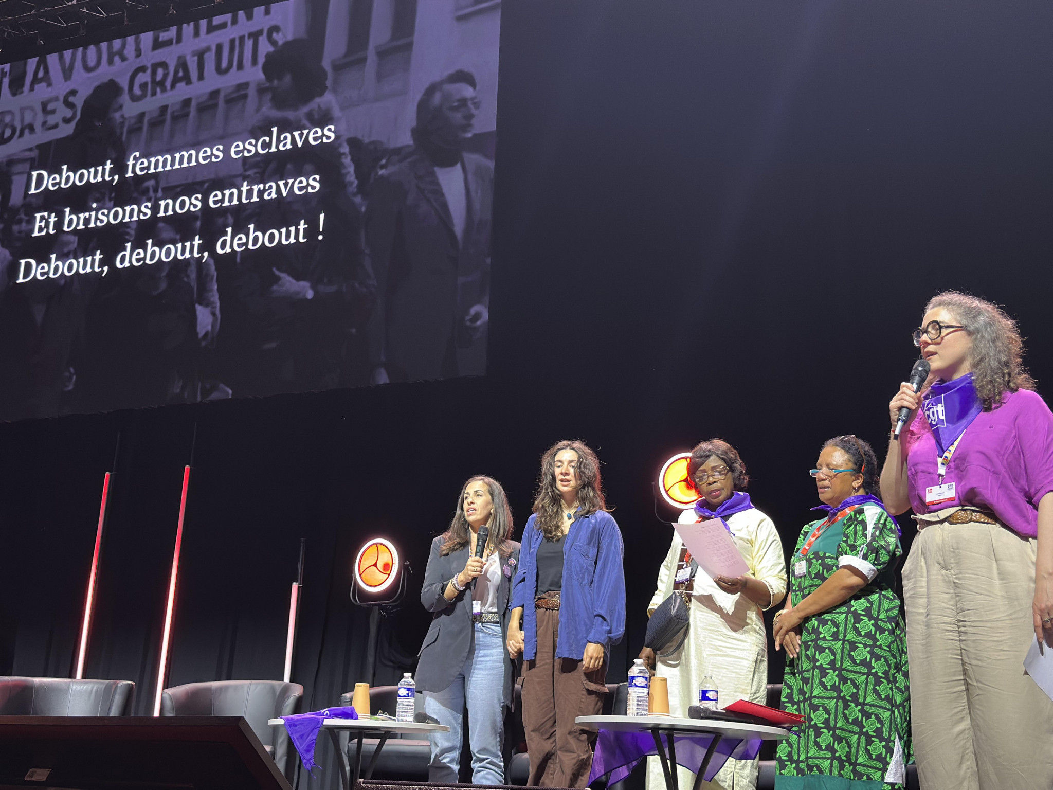 54e congrès de la CGT : à l’international, des liens entre féminisme et syndicats