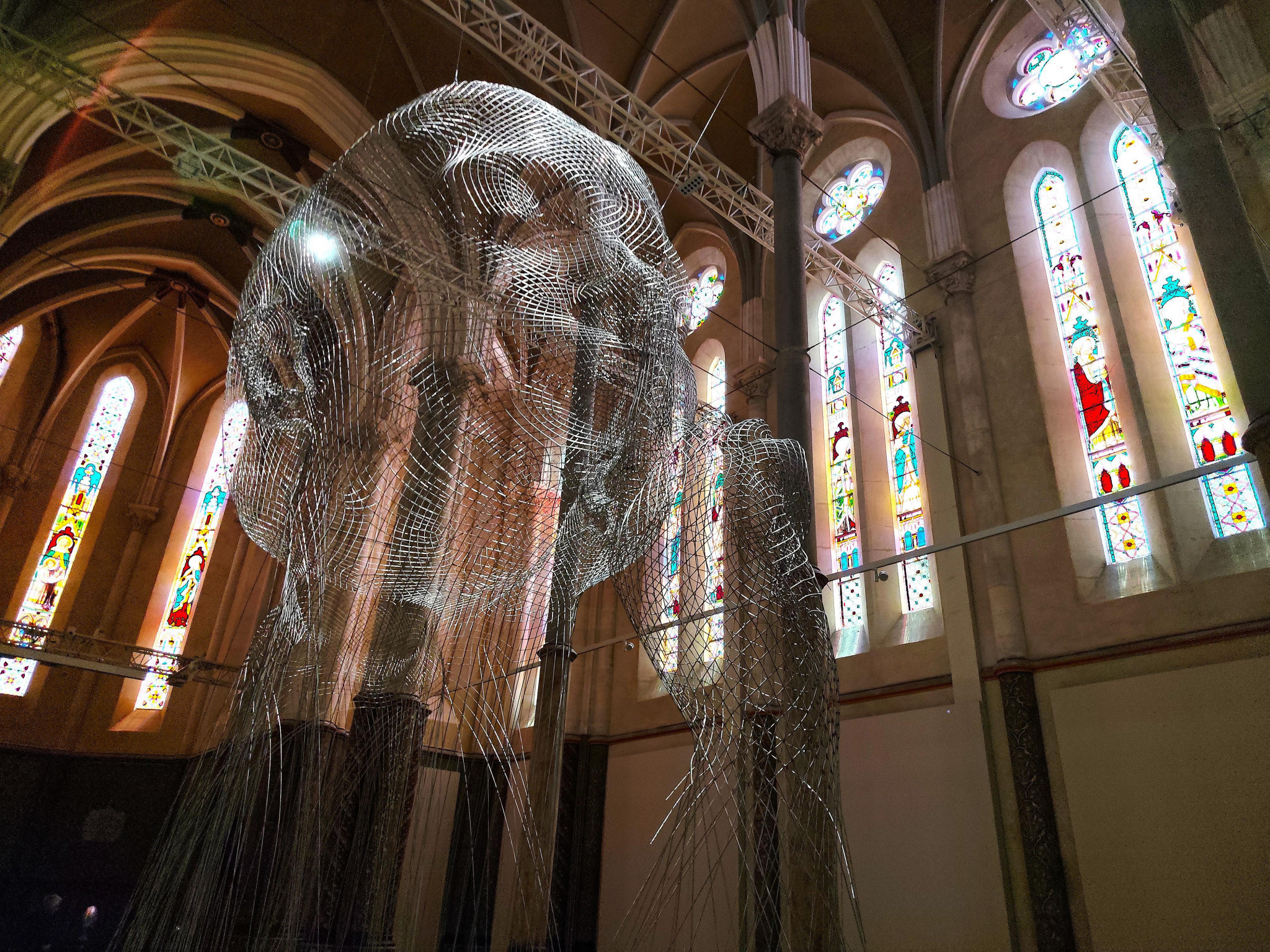 L’ode au silence de Jaume Plensa au Carré Sainte-Anne