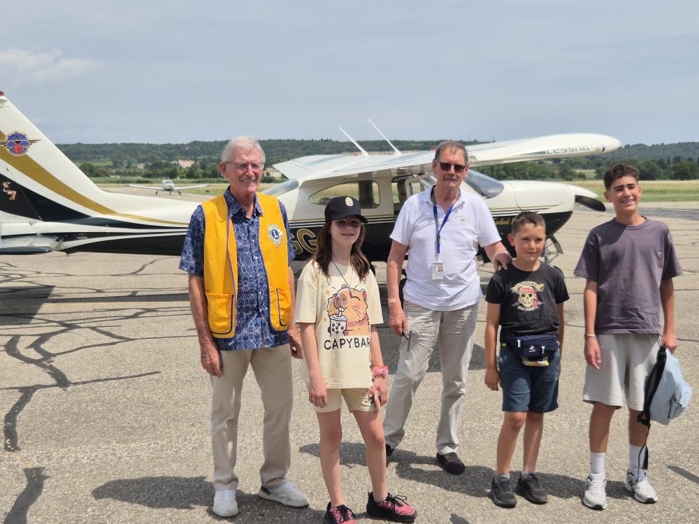 À Avignon, des baptêmes de l’air pour des enfants hospitalisés