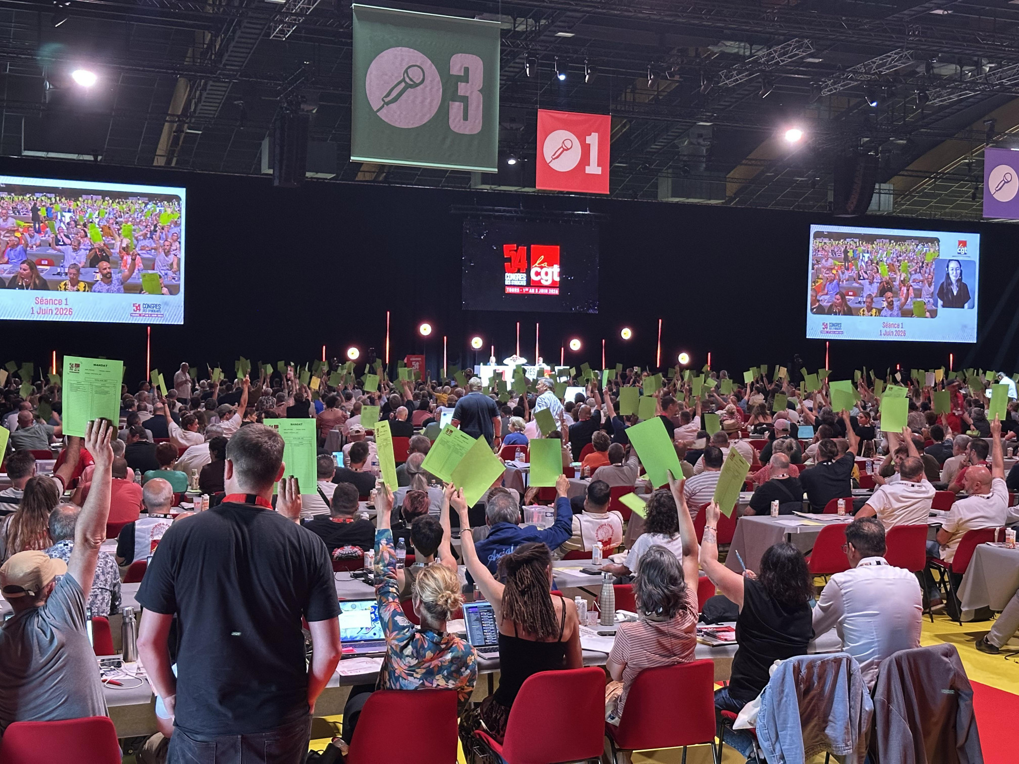 54e congrès de la CGT : le rapport d’activité largement adopté et un bilan plébiscité