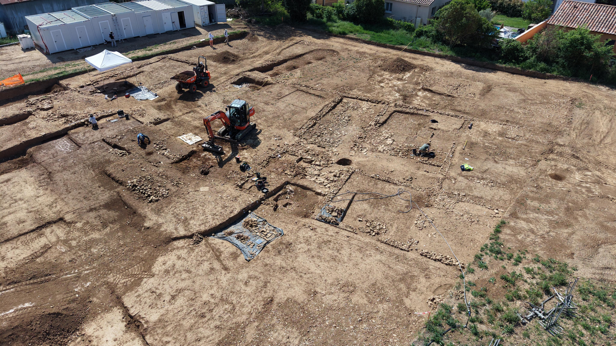 Des vestiges d’un bâtiment antique mis à jour dans le Var