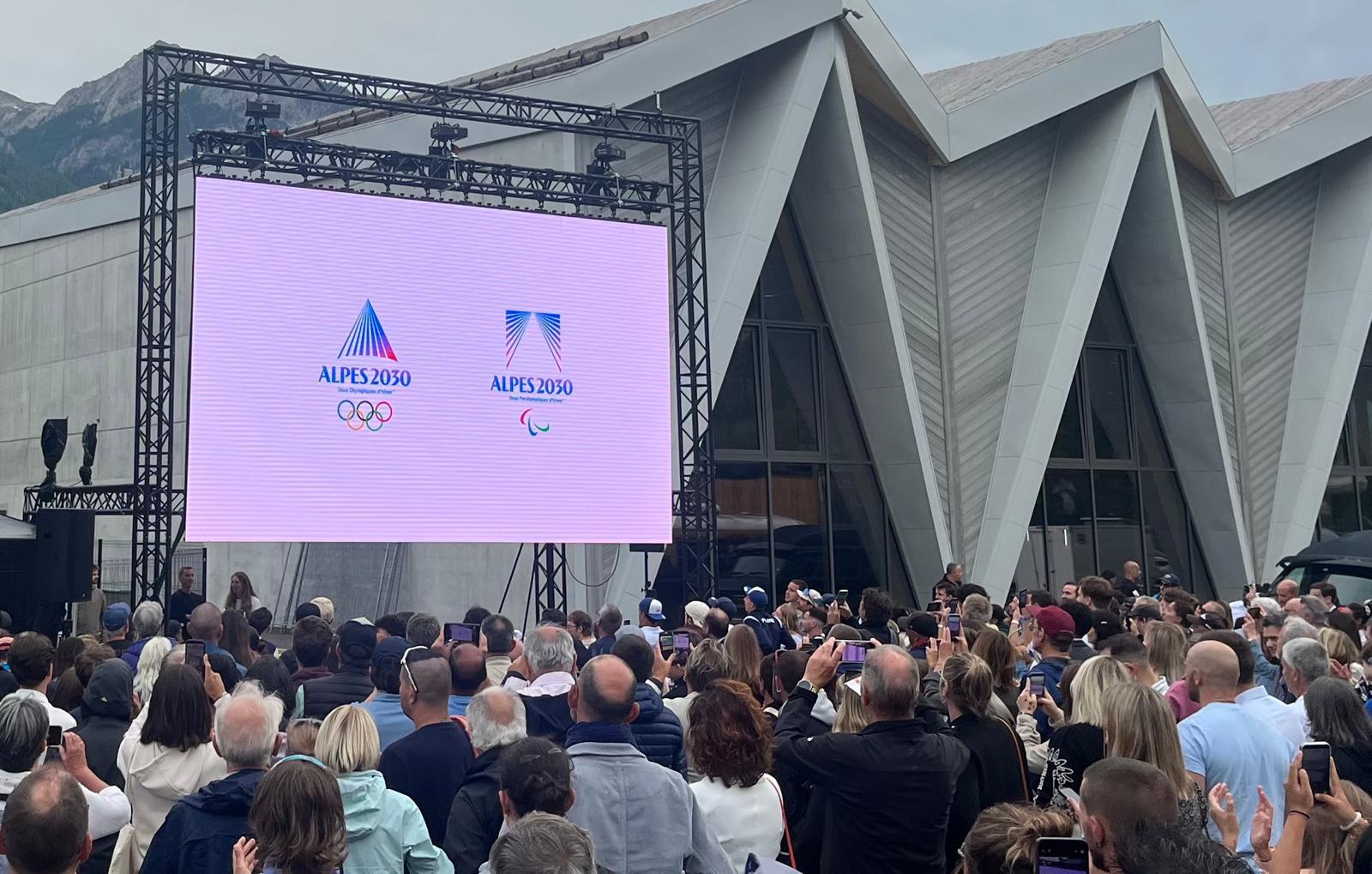 Alpes 2030 : les emblèmes olympique et paralympique révélés