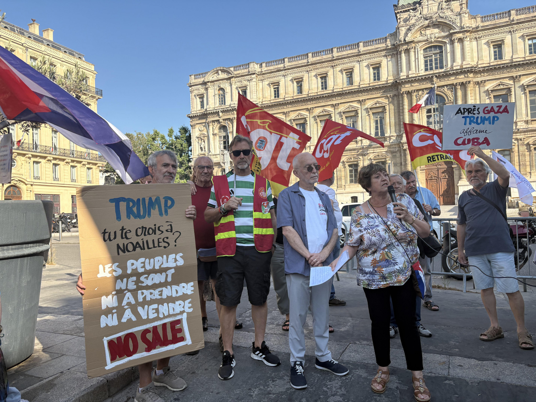 Les soutiens à Cuba refusent de baisser les bras