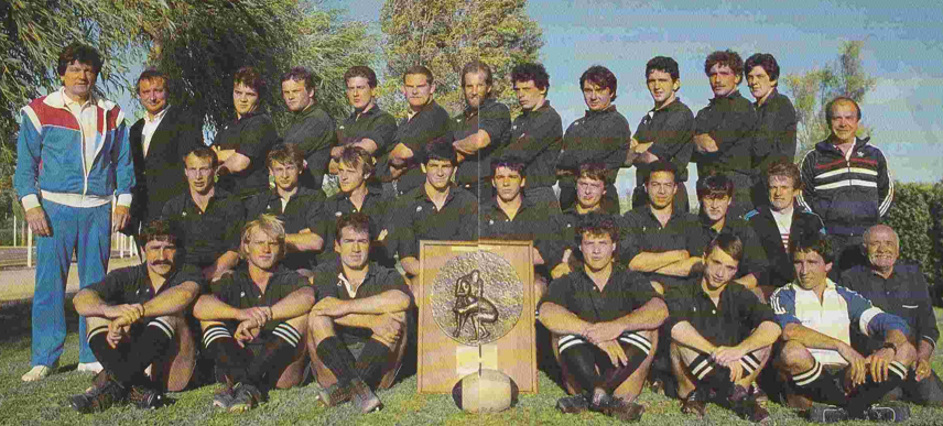 1986, premier titre national de l’histoire pour les rugbymen aixois