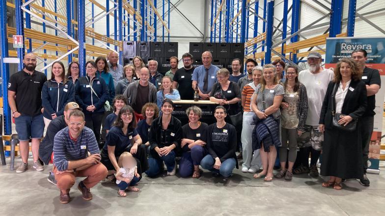 À Sisteron, un site spécialisé dans le réemploi des bouteilles en verre