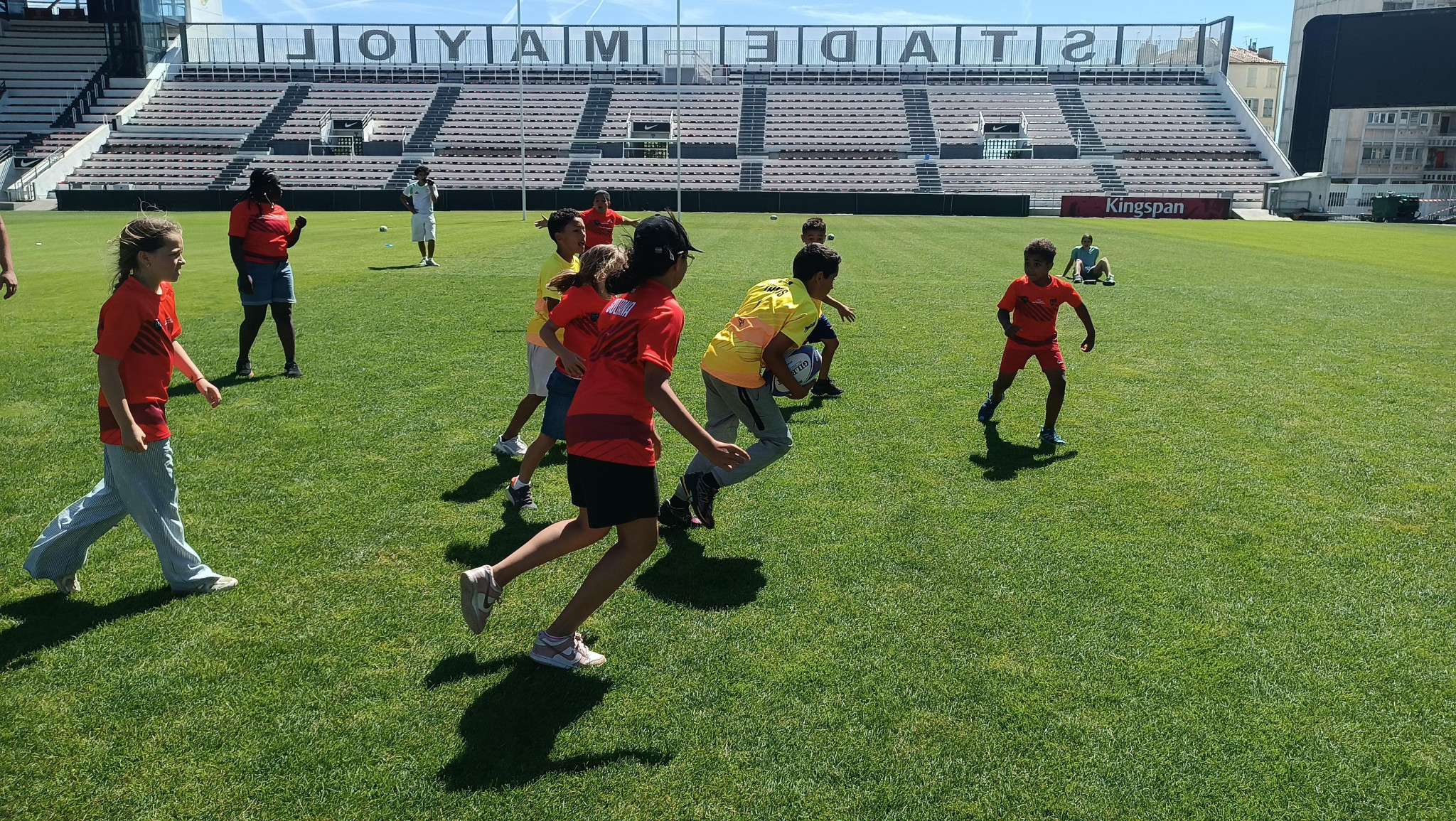 Un tournoi de rugby au Stade Mayol pour les enfants des quartiers populaires