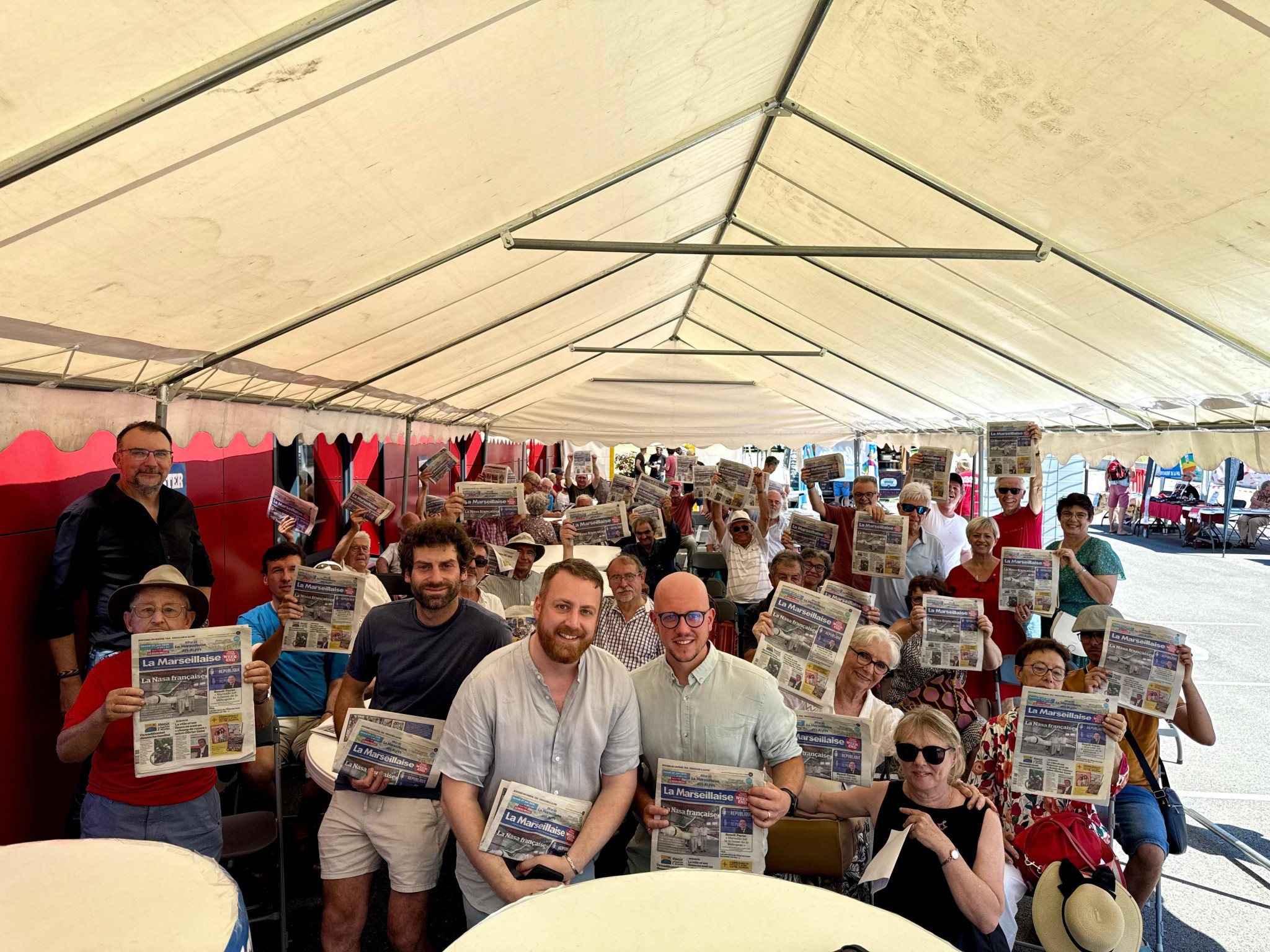 La Marseillaise dans les Hautes-Alpes, un moment de convivialité et de lutte
