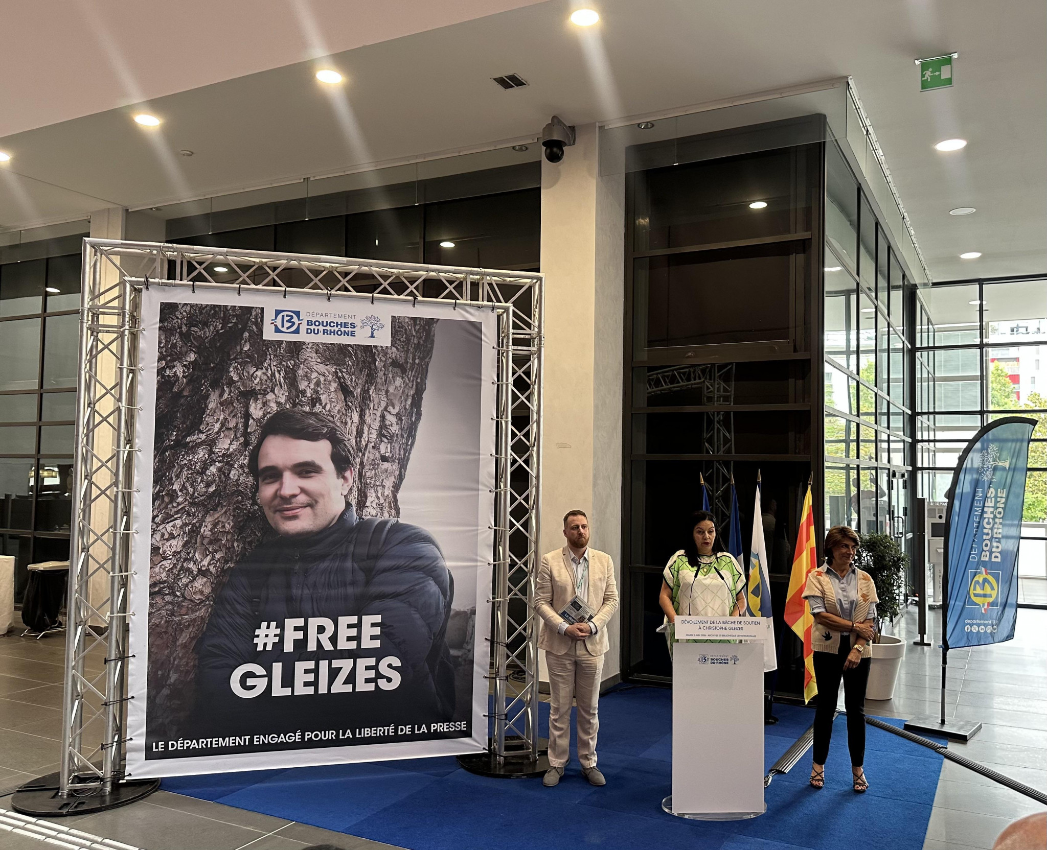 Un soutien indéfectible apporté à Christophe Gleizes