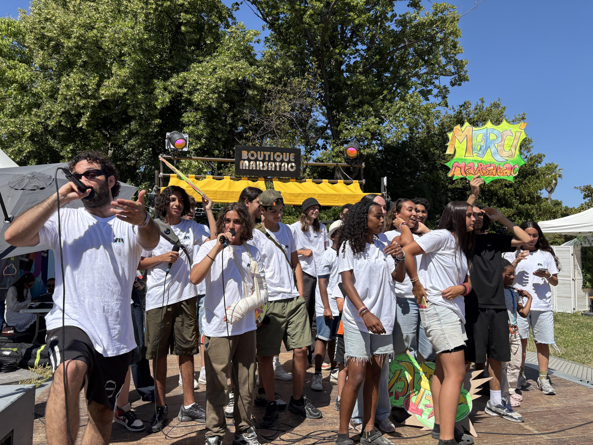 Les collégiens brisent les barrières par la musique avec Marsatac School