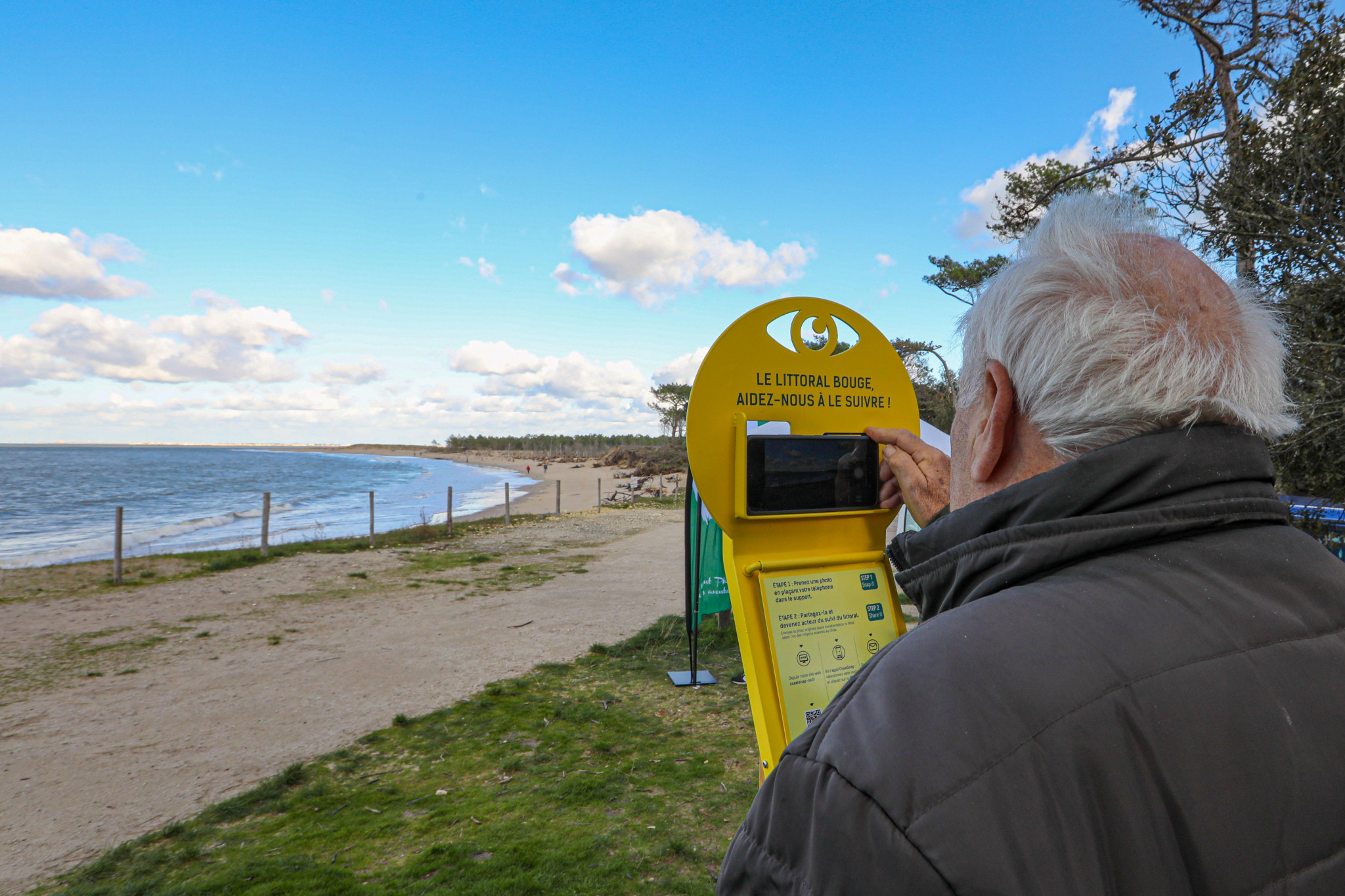 [EQDD] Avec CoastSnap, les citoyens participent au suivi du trait de côte