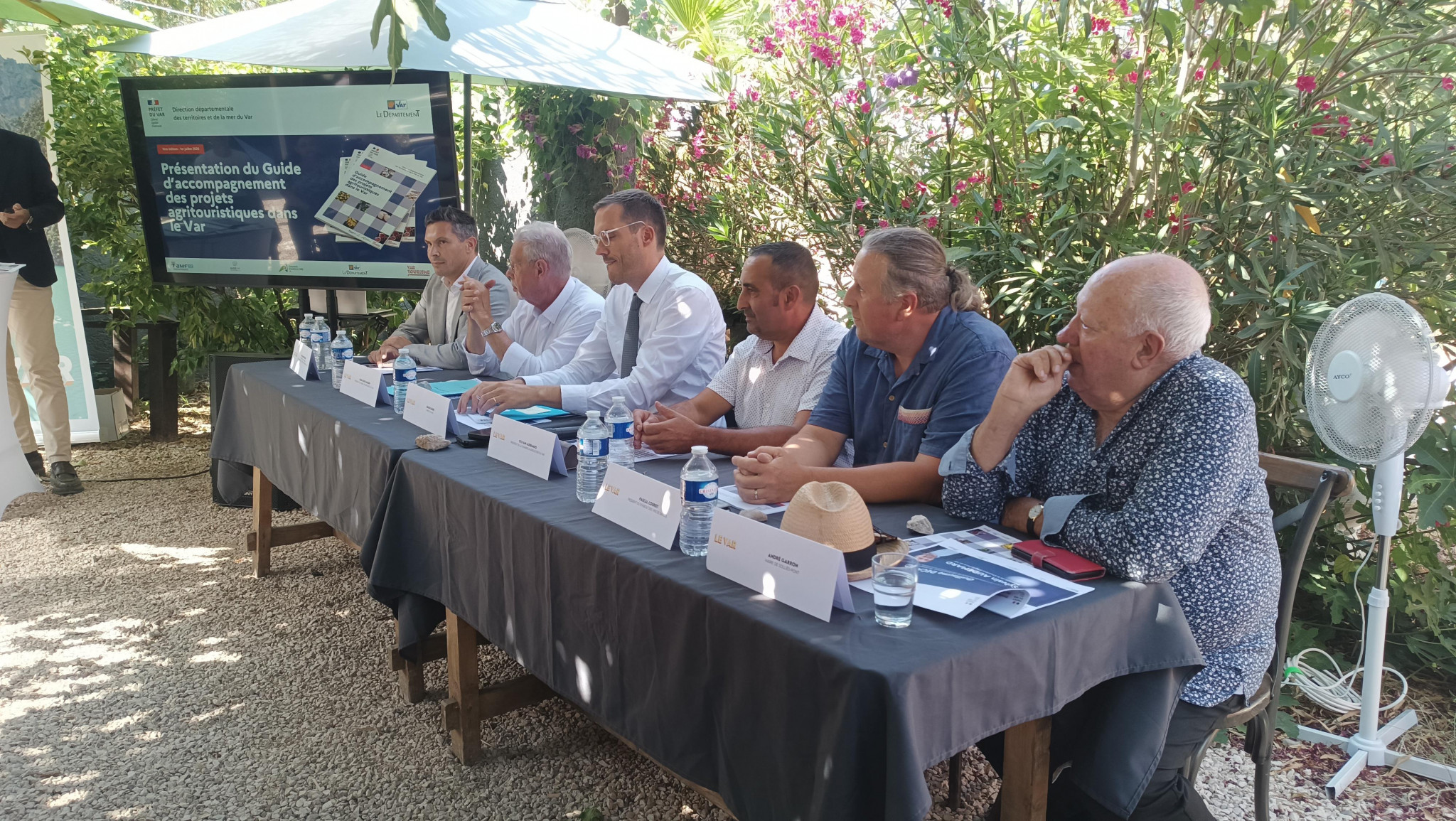 Un guide pour accompagner les projets agritouristiques dans le Var