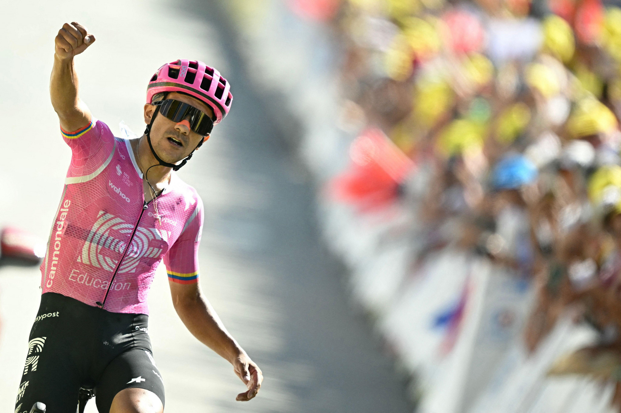 [Tour de France] Richard Carapaz le plus fort dans les Hautes-Alpes