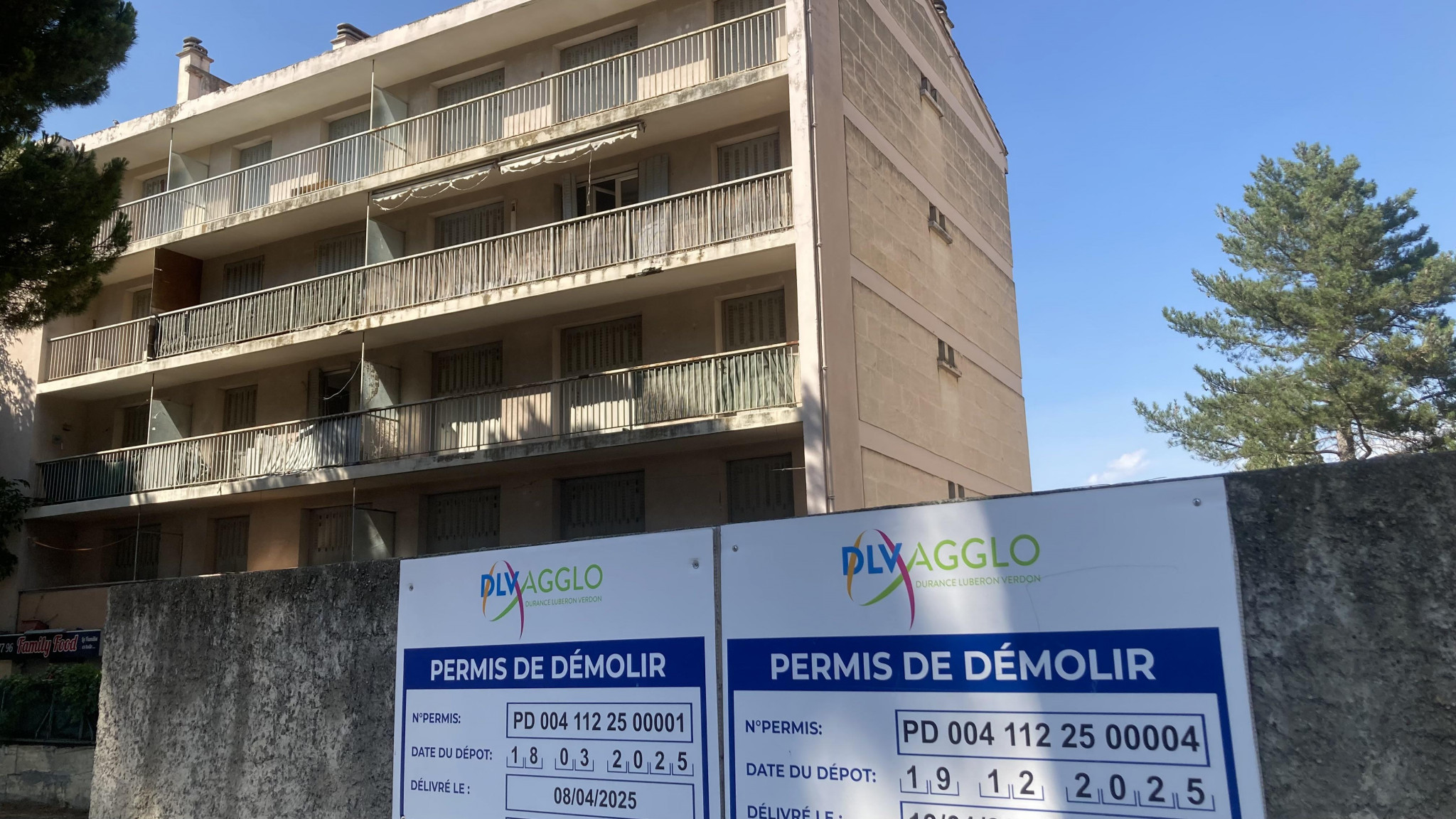 Le calendrier de la démolition de la résidence L’Alicante à Manosque