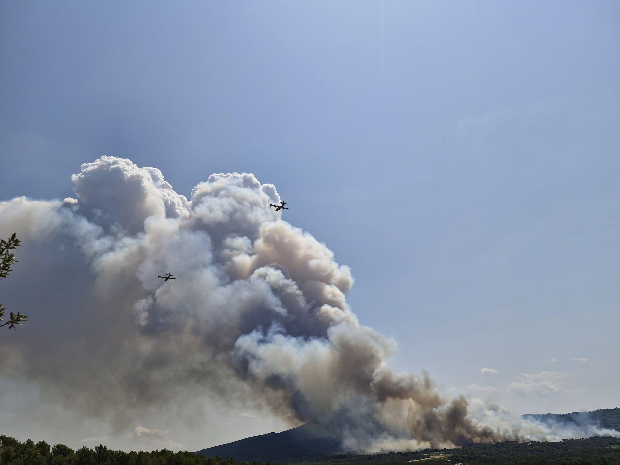 À Pontevès, 1&nbsp;700 hectares brûlés, triste record de l’année en Provence