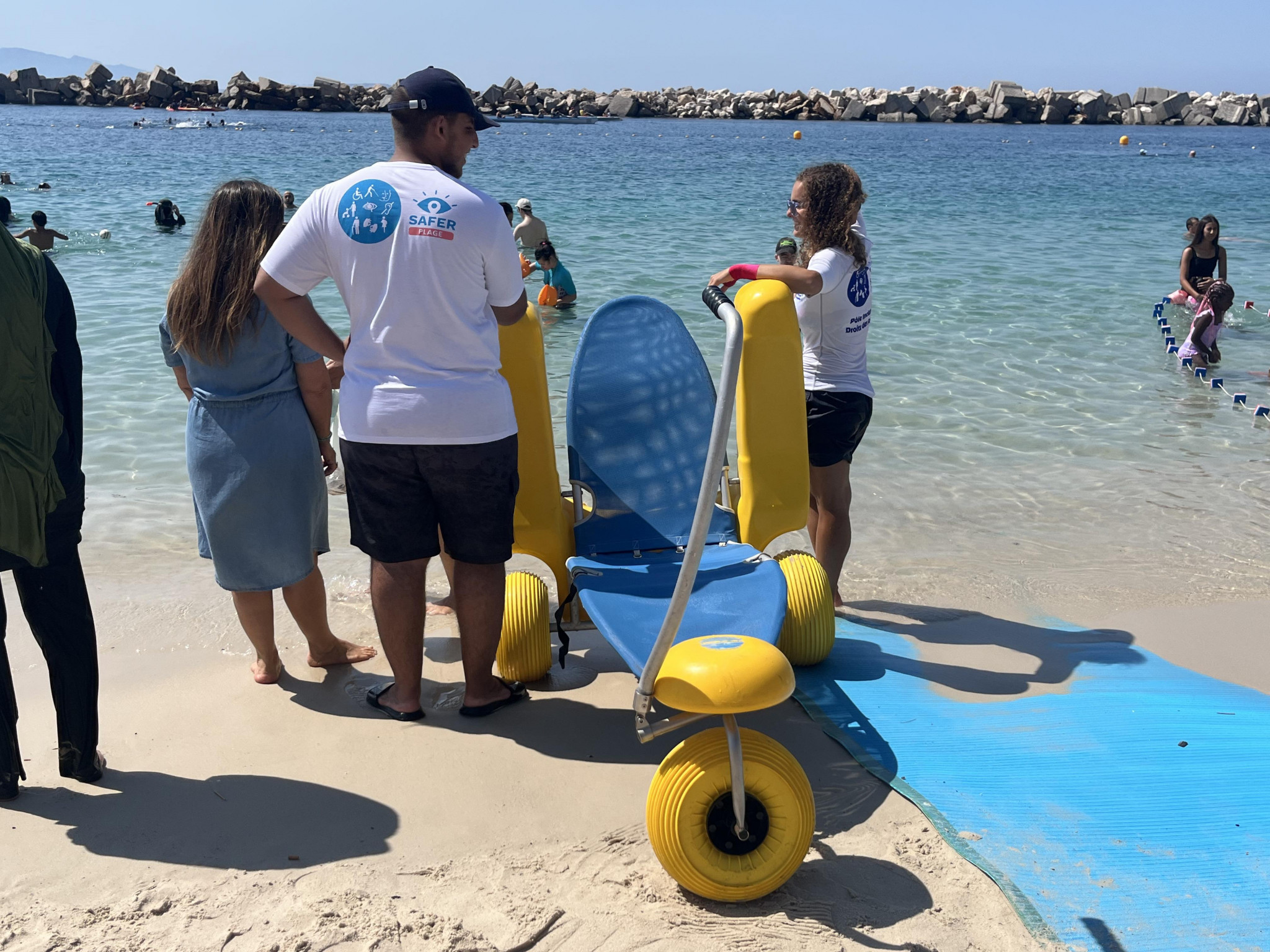 [C’est l’été] Quand les plages marseillaises s’adaptent au handicap