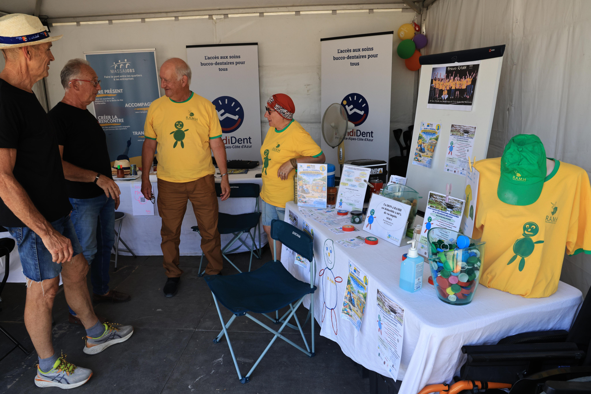 Recycler pour aider, l’ambition de l’association Ramh