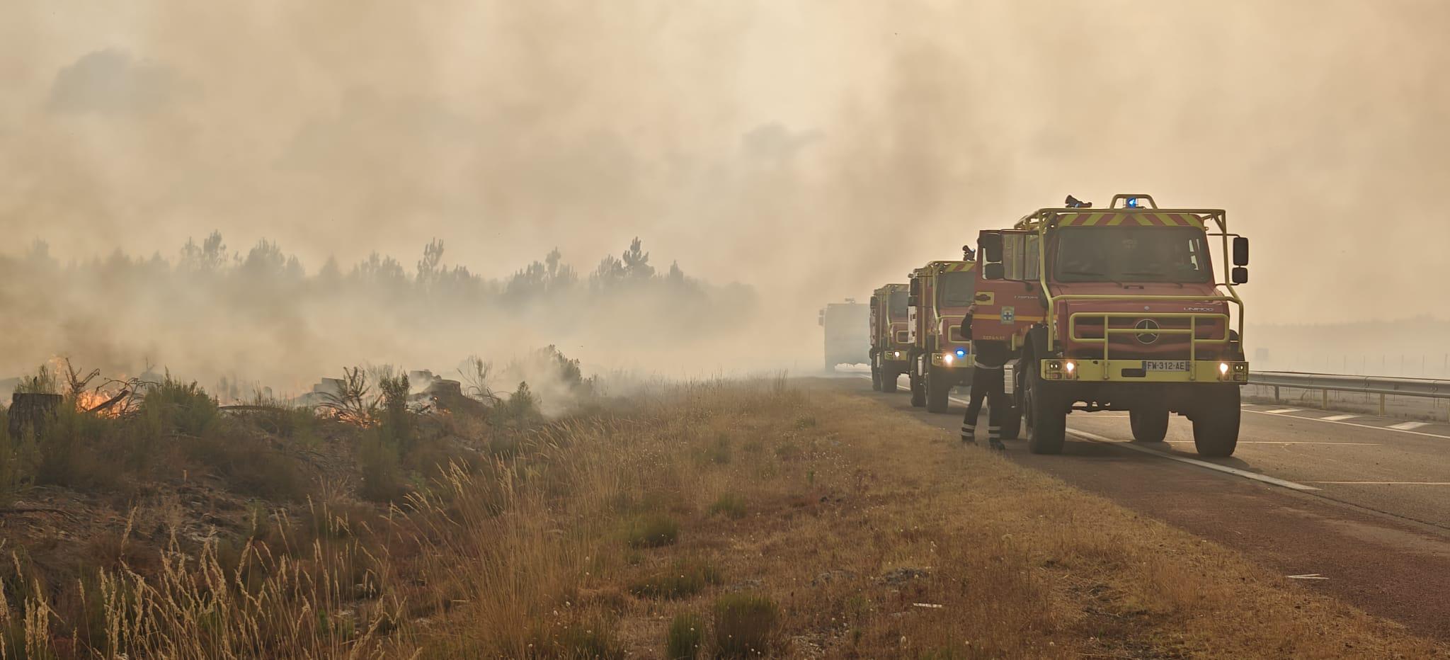 Des marins-pompiers dans le Sud-Ouest
