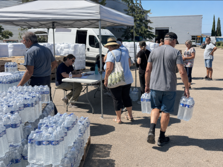 À Aubord, l’eau ne coule plus de source