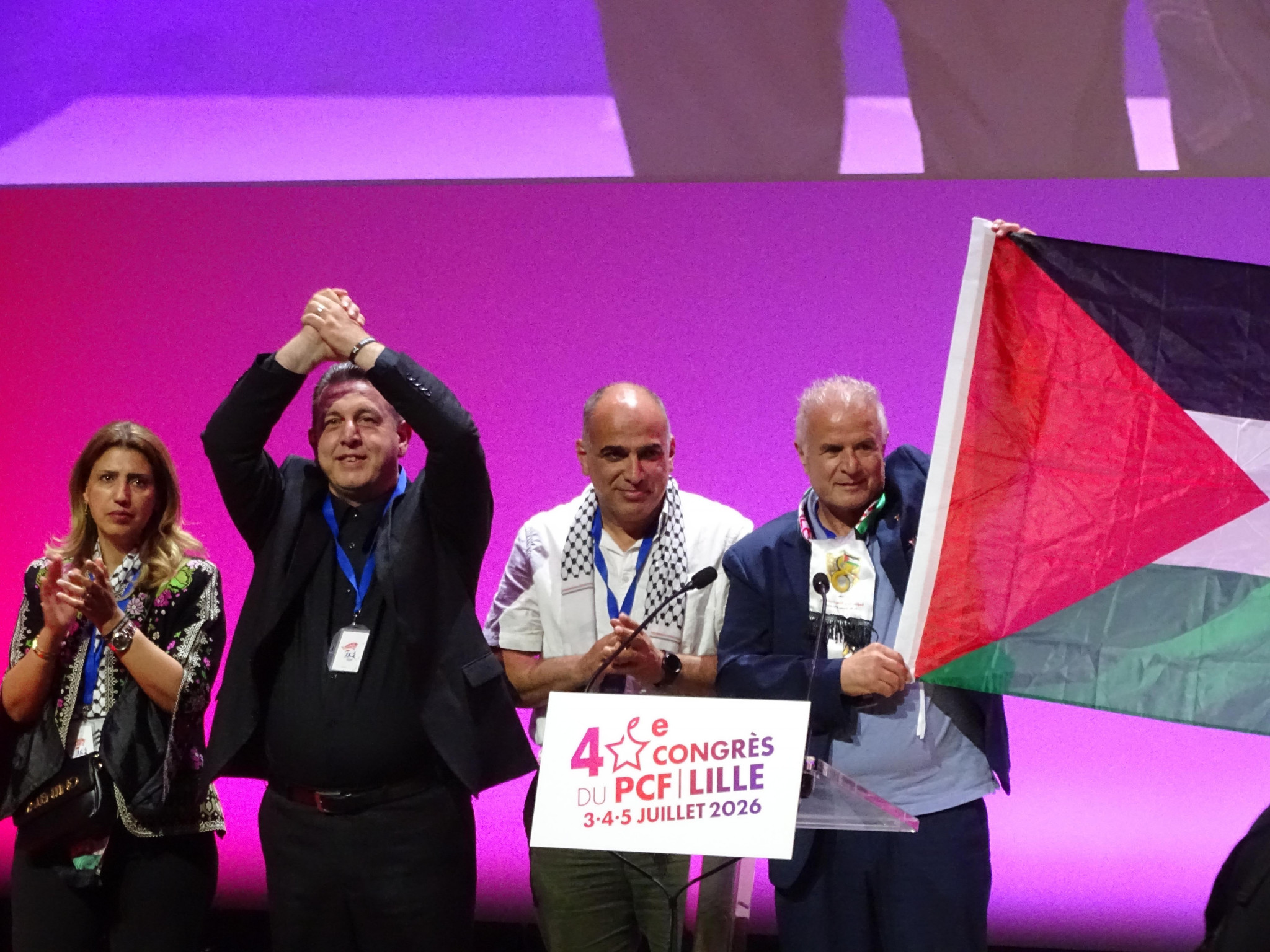 L’internationalisme à l’honneur, de la Palestine à Cuba