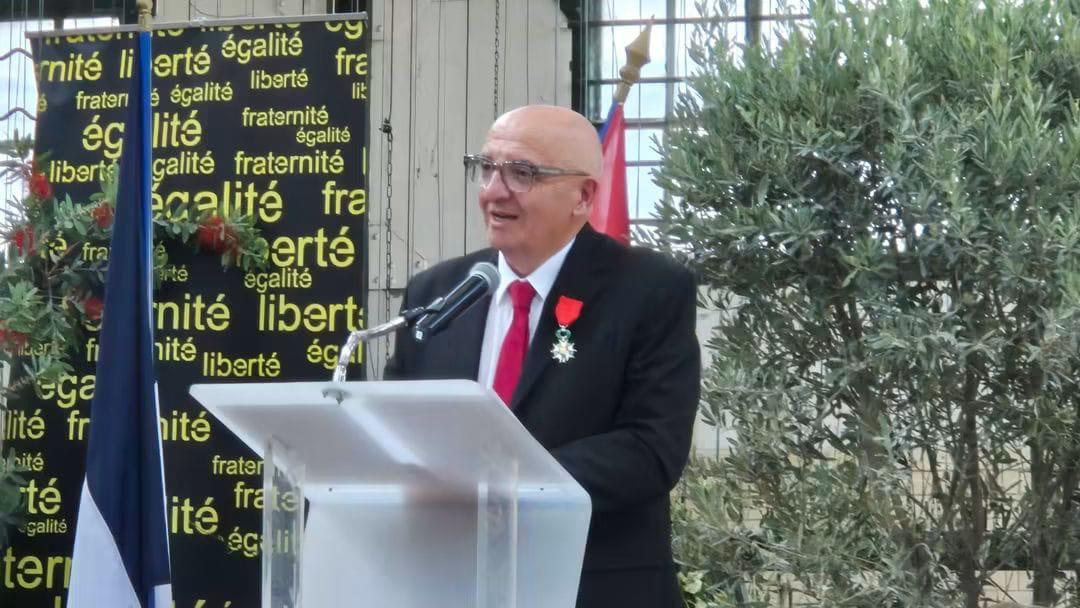Patrick Malavieille reçoit la légion d’honneur